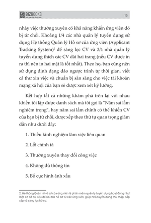 bản cv đẳng cấp - tạo ấn tượng mạnh với nhà tuyển dụng chỉ trong 7 giây - Ảnh 17