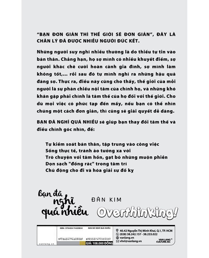 bạn đã nghĩ quá nhiều - Ảnh 9