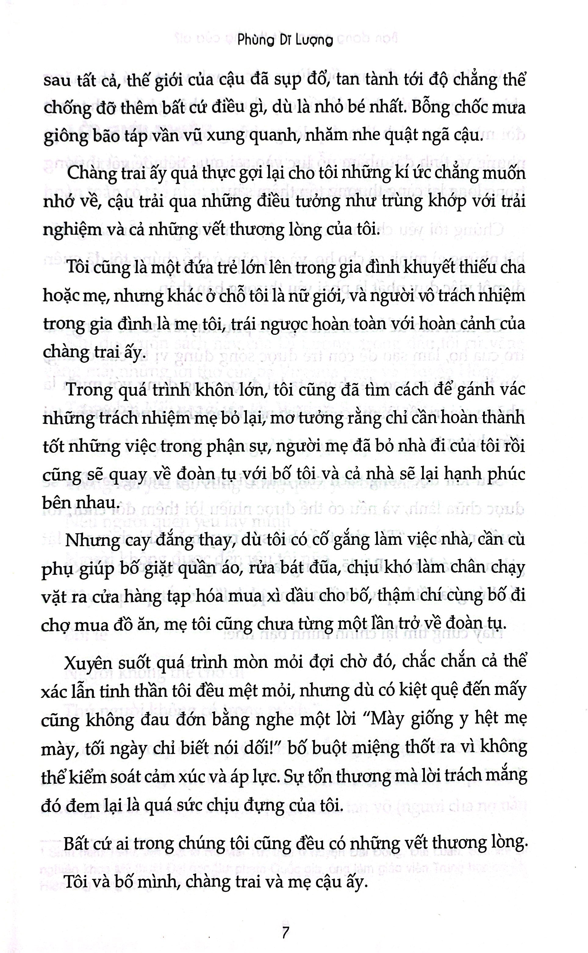 Bạn Đang Mang Vết Thương Của Ai? - Ảnh 6