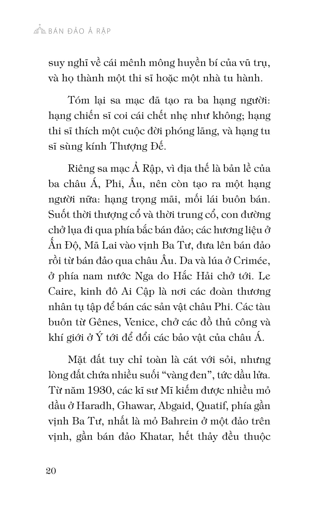 bán đảo ả rập - tinh thần hồi giáo và thảm kịch dầu mỏ (tái bản 2018) - Ảnh 19