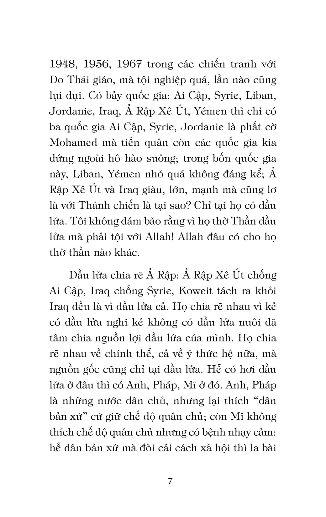 bán đảo ả rập - tinh thần hồi giáo và thảm kịch dầu mỏ (tái bản 2018) - Ảnh 6