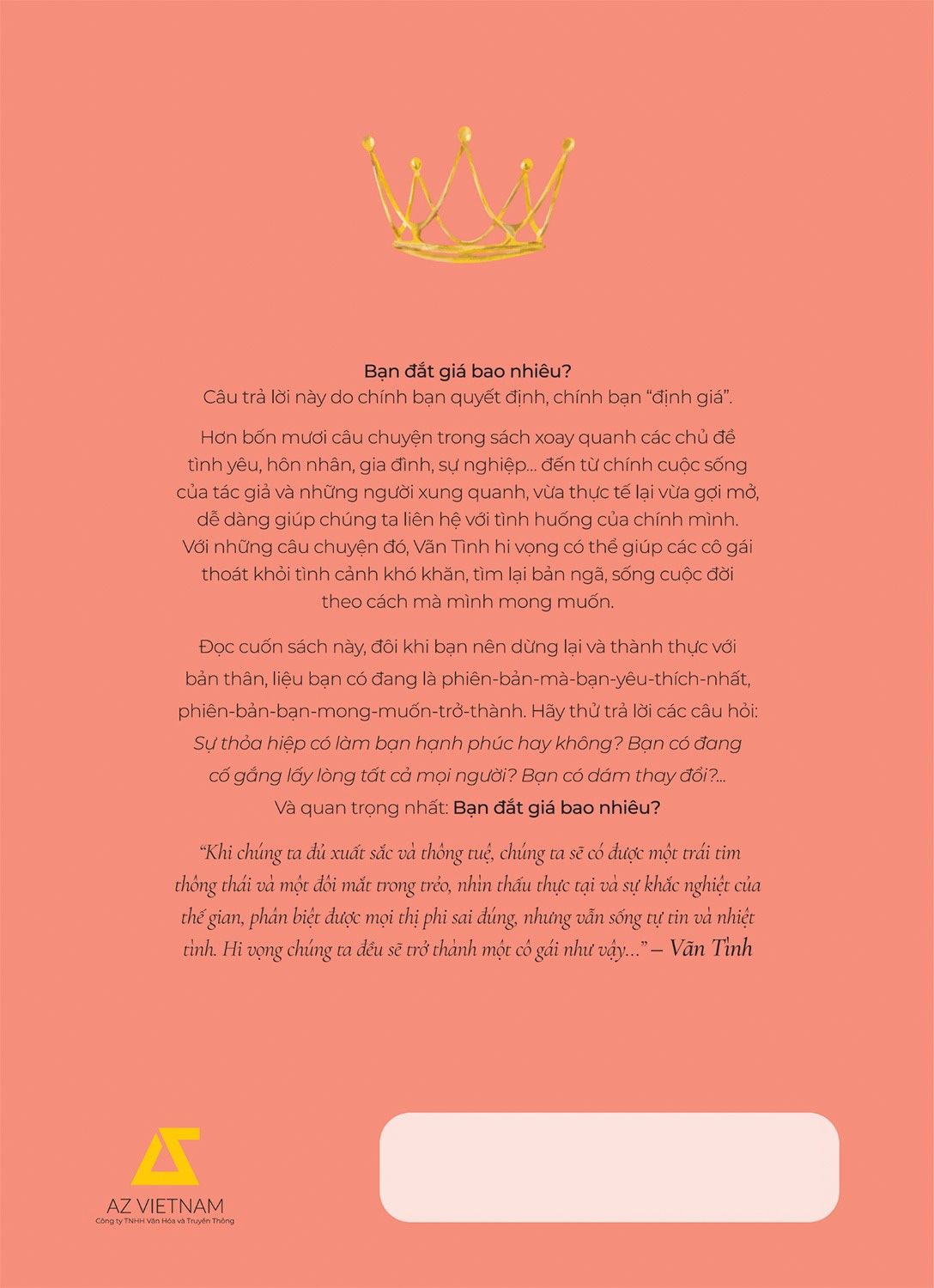 bạn đắt giá bao nhiêu? (tái bản 2025) - Ảnh 3