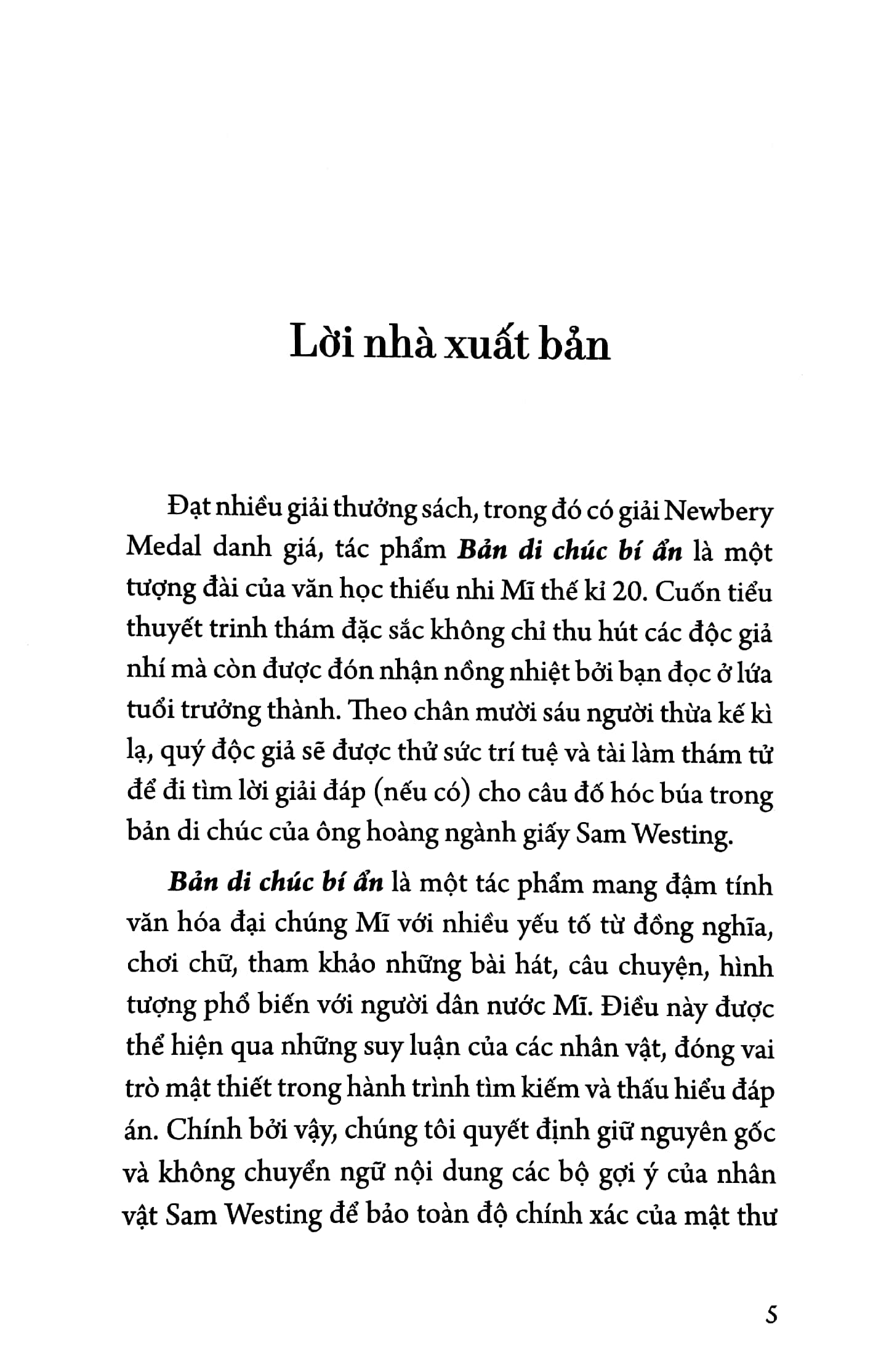 bản di chúc bí ẩn - giải thưởng văn học thiếu nhi mĩ - newbery medal 1979 - Ảnh 4