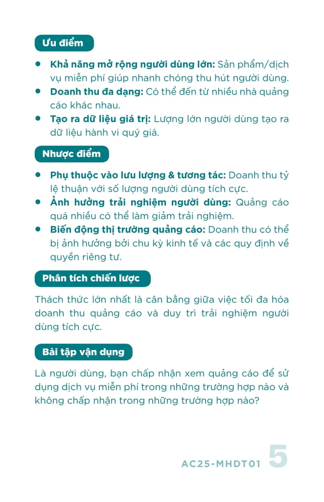 Bản Đồ Mô Hình Doanh Thu - Vạch Lối Tư Duy, Mở Đường Tăng Trưởng - Ảnh 17