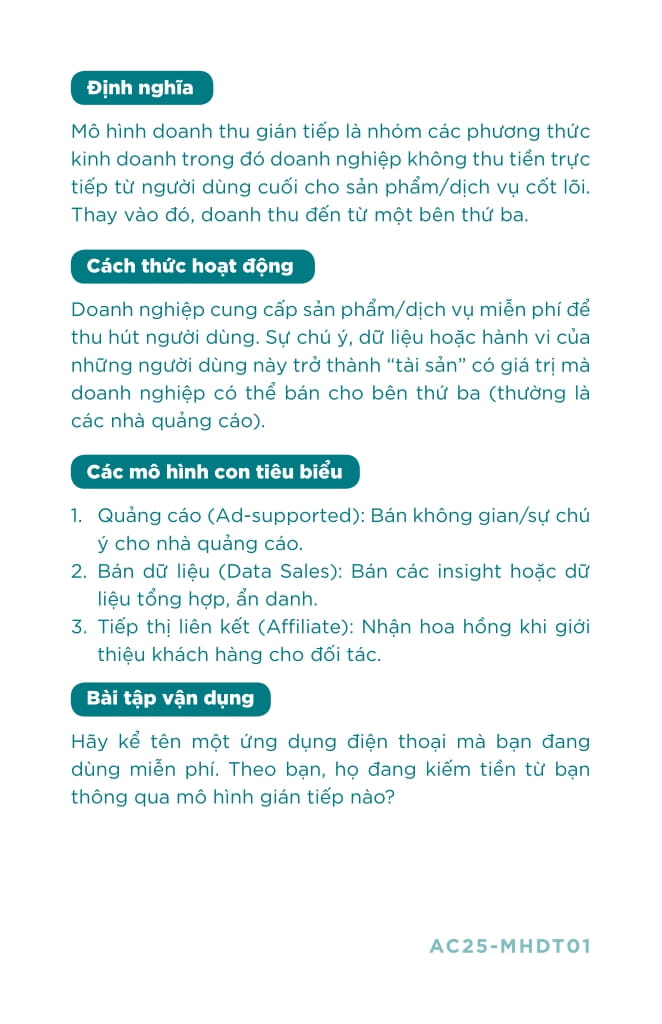 Bản Đồ Mô Hình Doanh Thu - Vạch Lối Tư Duy, Mở Đường Tăng Trưởng - Ảnh 7