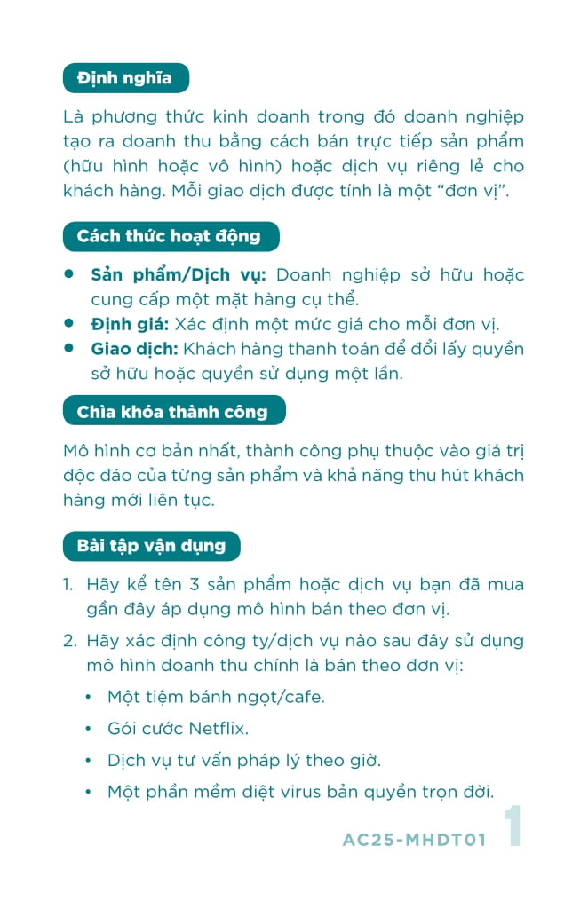 Bản Đồ Mô Hình Doanh Thu - Vạch Lối Tư Duy, Mở Đường Tăng Trưởng - Ảnh 9