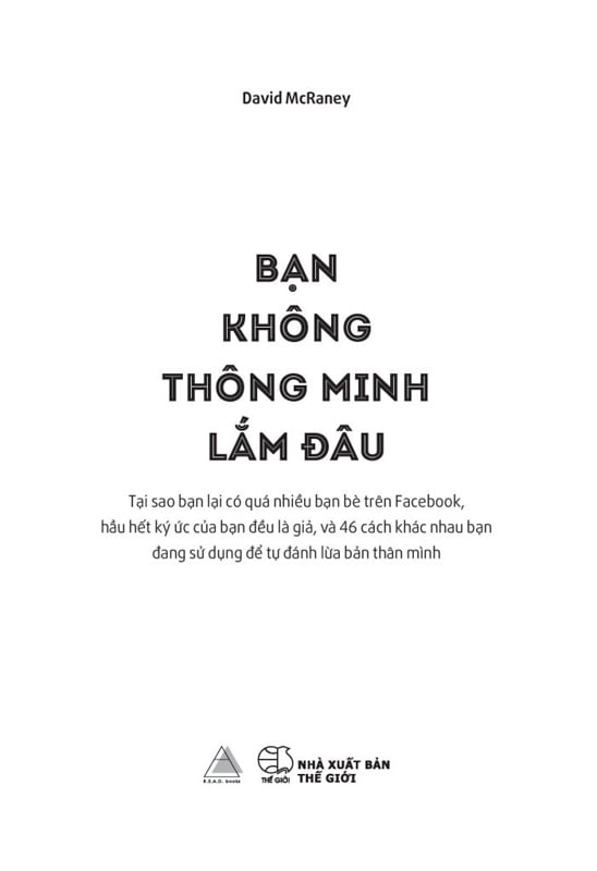 bạn không thông minh lắm đâu (tái bản 2022) - Ảnh 4