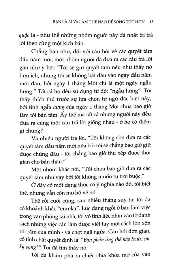 bạn là ai và làm thế nào để sống tốt hơn - Ảnh 4