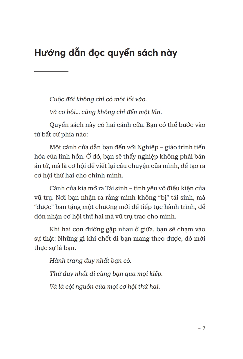 Bạn Luôn Có Cơ Hội Thứ 2 - Nghiệp Là Giáo Trình Tiến Hóa Của Linh Hồn - Ảnh 5