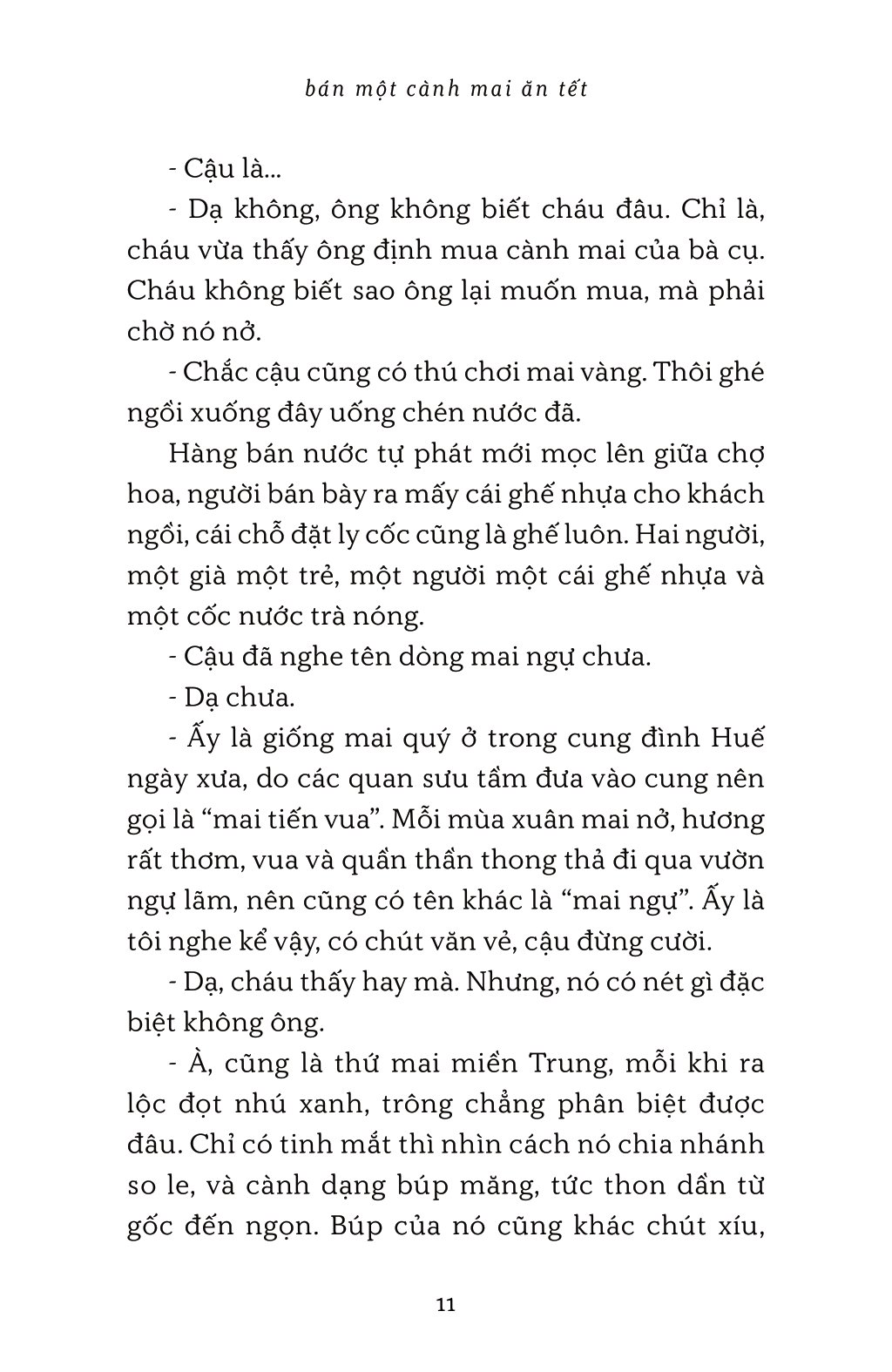 bán một cành mai ăn tết - Ảnh 8