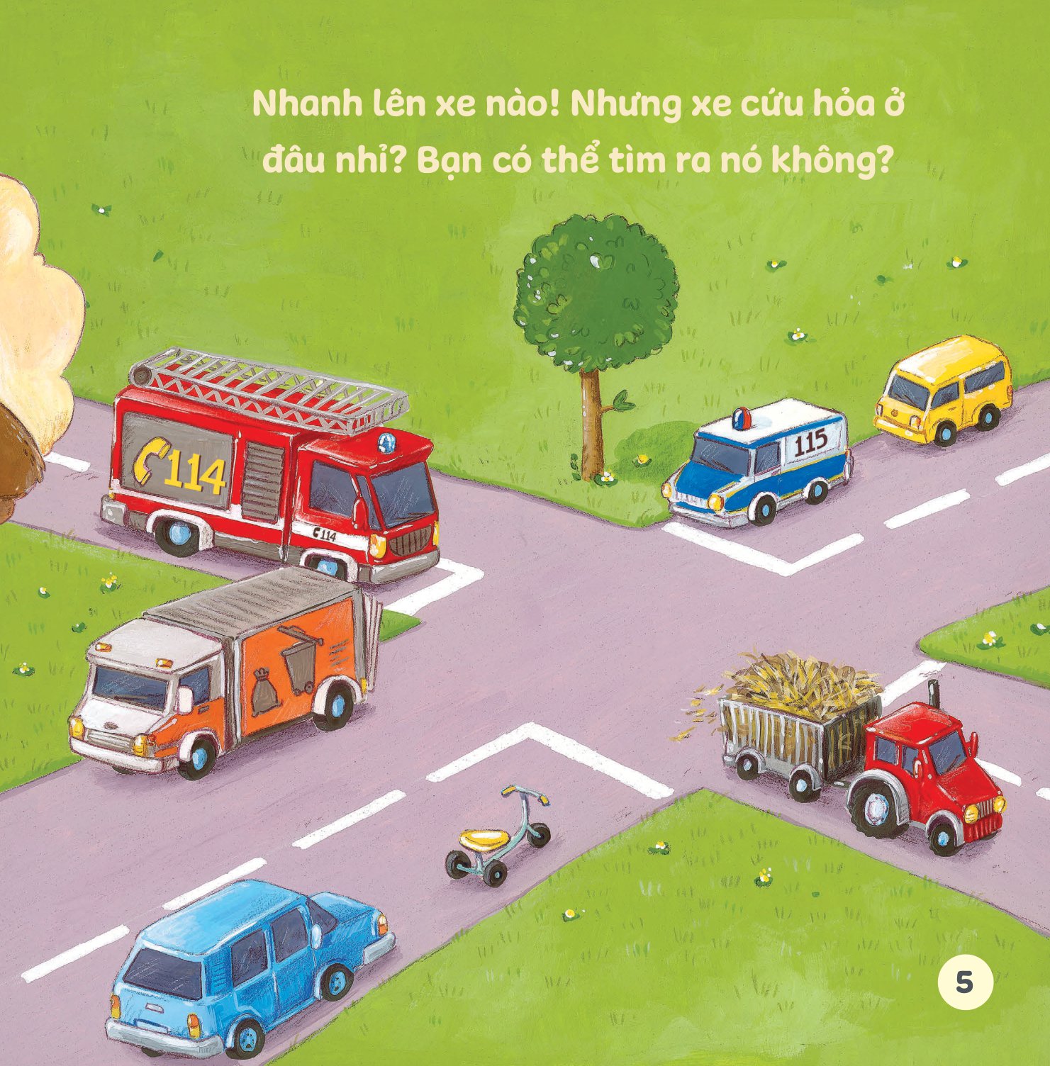 bạn ơi, cùng làm nào! - mình theo lính cứu hỏa voi dập tắt đám cháy (dành cho trẻ từ 3-9 tuổi) - Ảnh 7