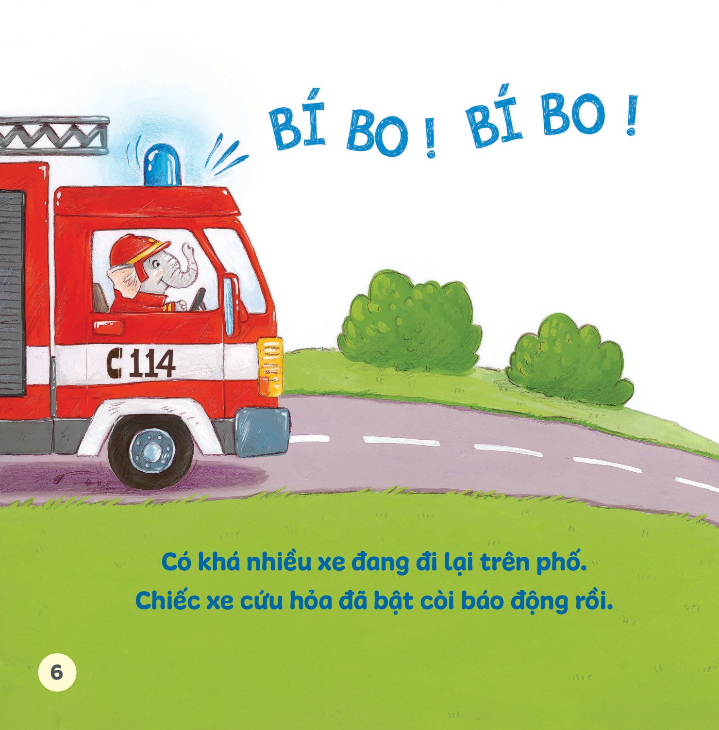 bạn ơi, cùng làm nào! - mình theo lính cứu hỏa voi dập tắt đám cháy (dành cho trẻ từ 3-9 tuổi) - Ảnh 8