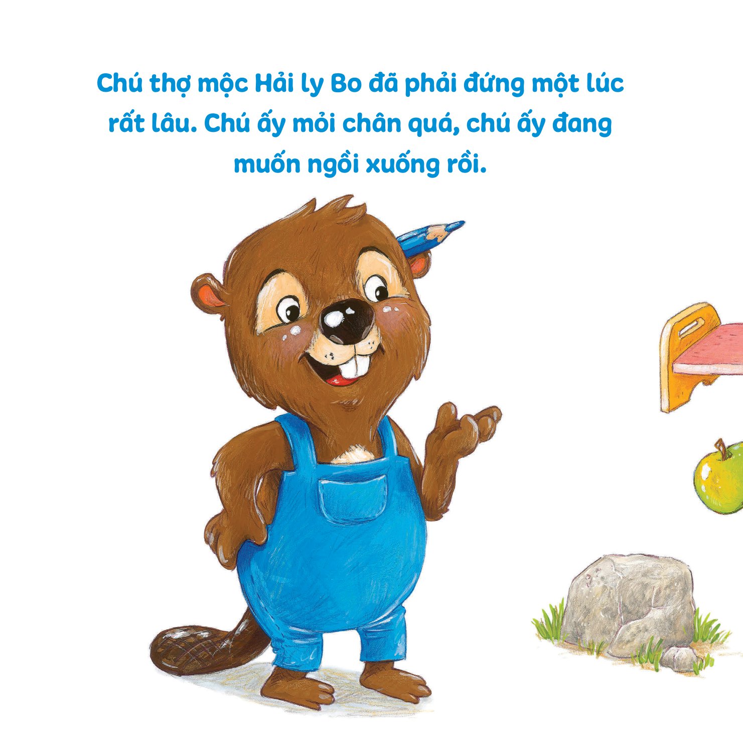 bạn ơi, cùng làm nào! - mình theo thợ mộc hải ly đóng ghế bập bênh (dành cho trẻ từ 3-9 tuổi) - Ảnh 2