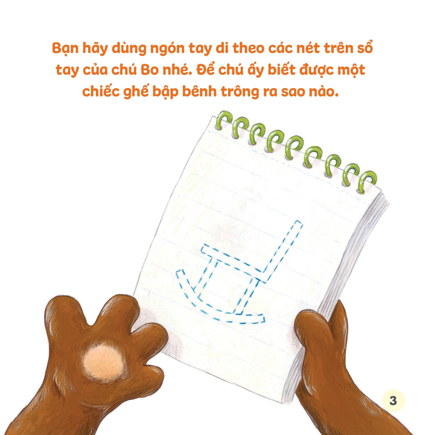 bạn ơi, cùng làm nào! - mình theo thợ mộc hải ly đóng ghế bập bênh (dành cho trẻ từ 3-9 tuổi) - Ảnh 5
