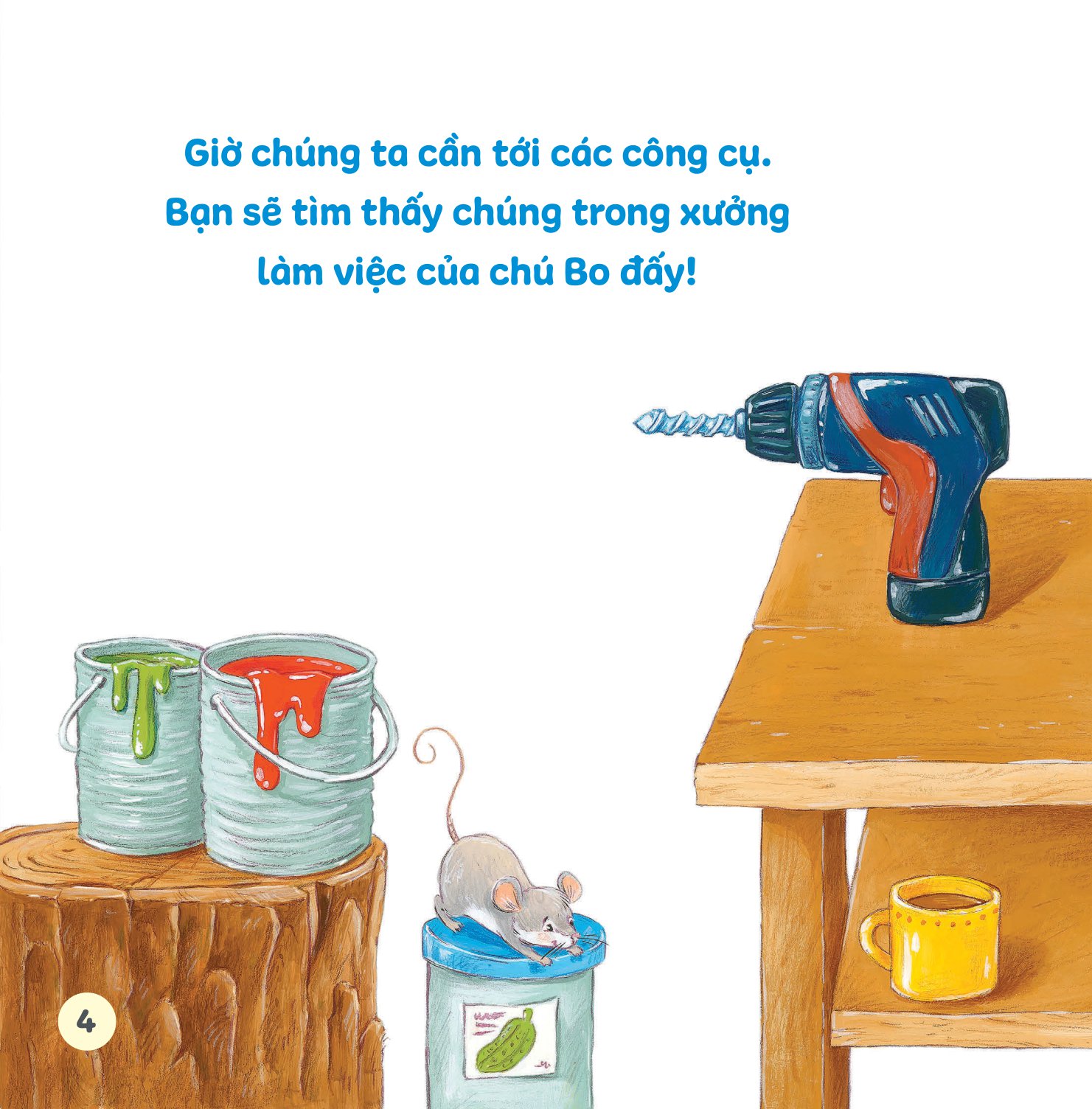 bạn ơi, cùng làm nào! - mình theo thợ mộc hải ly đóng ghế bập bênh (dành cho trẻ từ 3-9 tuổi) - Ảnh 6