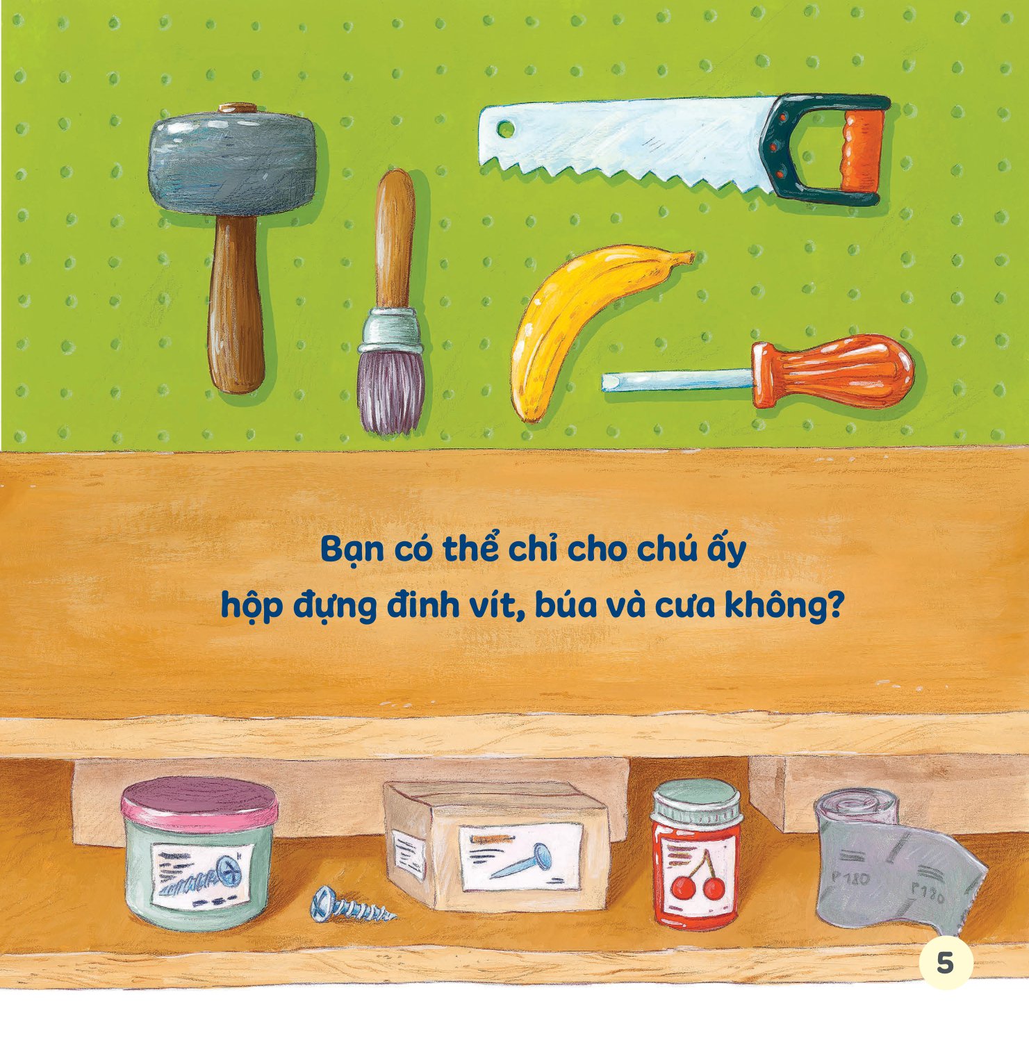 bạn ơi, cùng làm nào! - mình theo thợ mộc hải ly đóng ghế bập bênh (dành cho trẻ từ 3-9 tuổi) - Ảnh 7