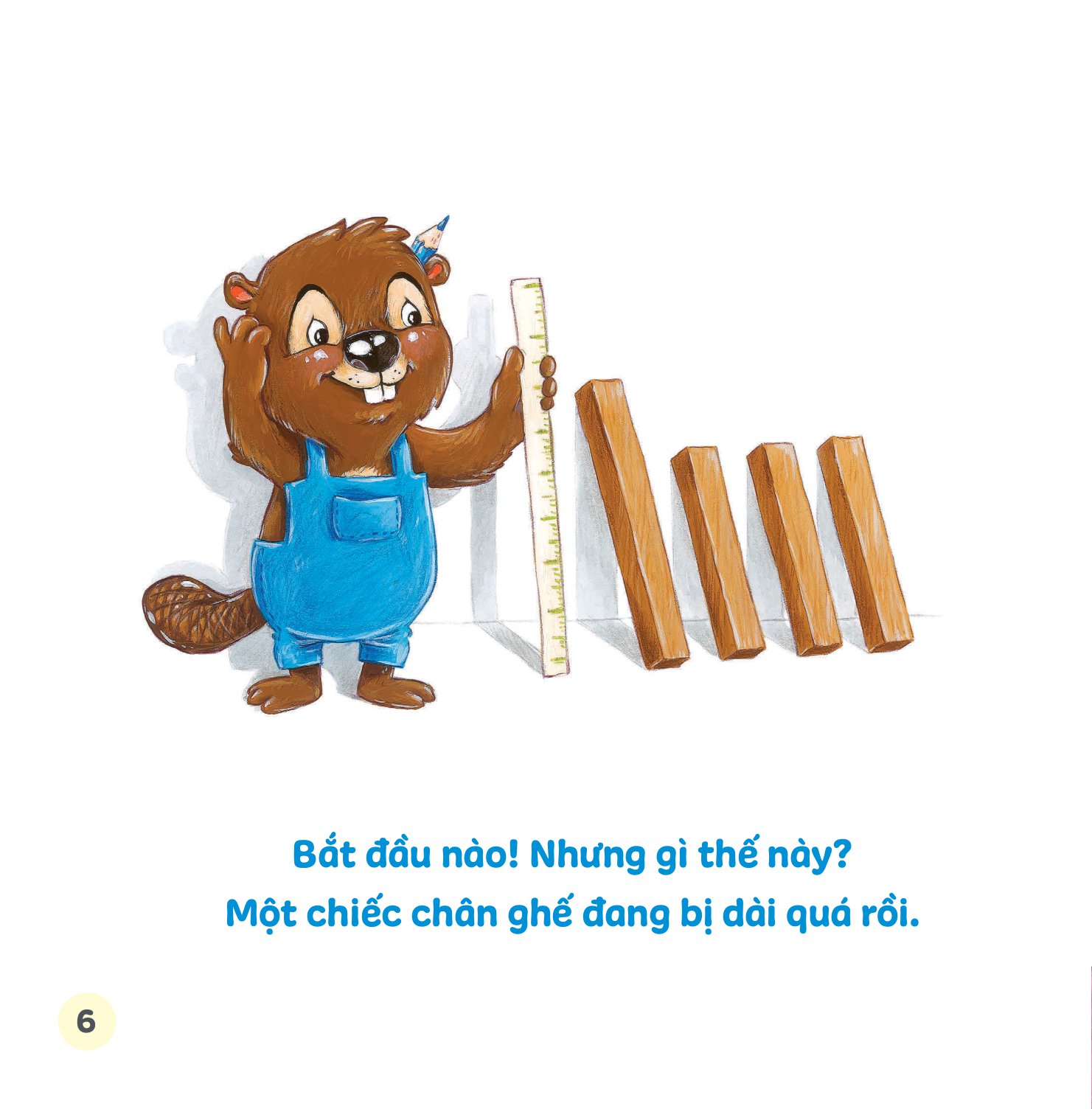 bạn ơi, cùng làm nào! - mình theo thợ mộc hải ly đóng ghế bập bênh (dành cho trẻ từ 3-9 tuổi) - Ảnh 8