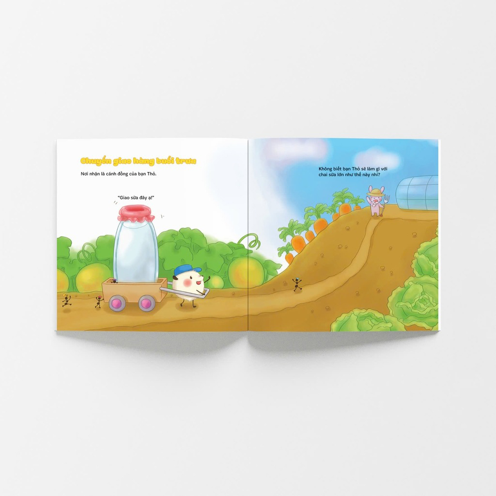 bạn pokopoko - đi giao sữa - Ảnh 4