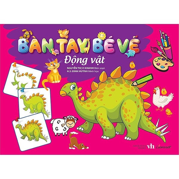 bàn tay bé vẽ - động vật - Ảnh 2