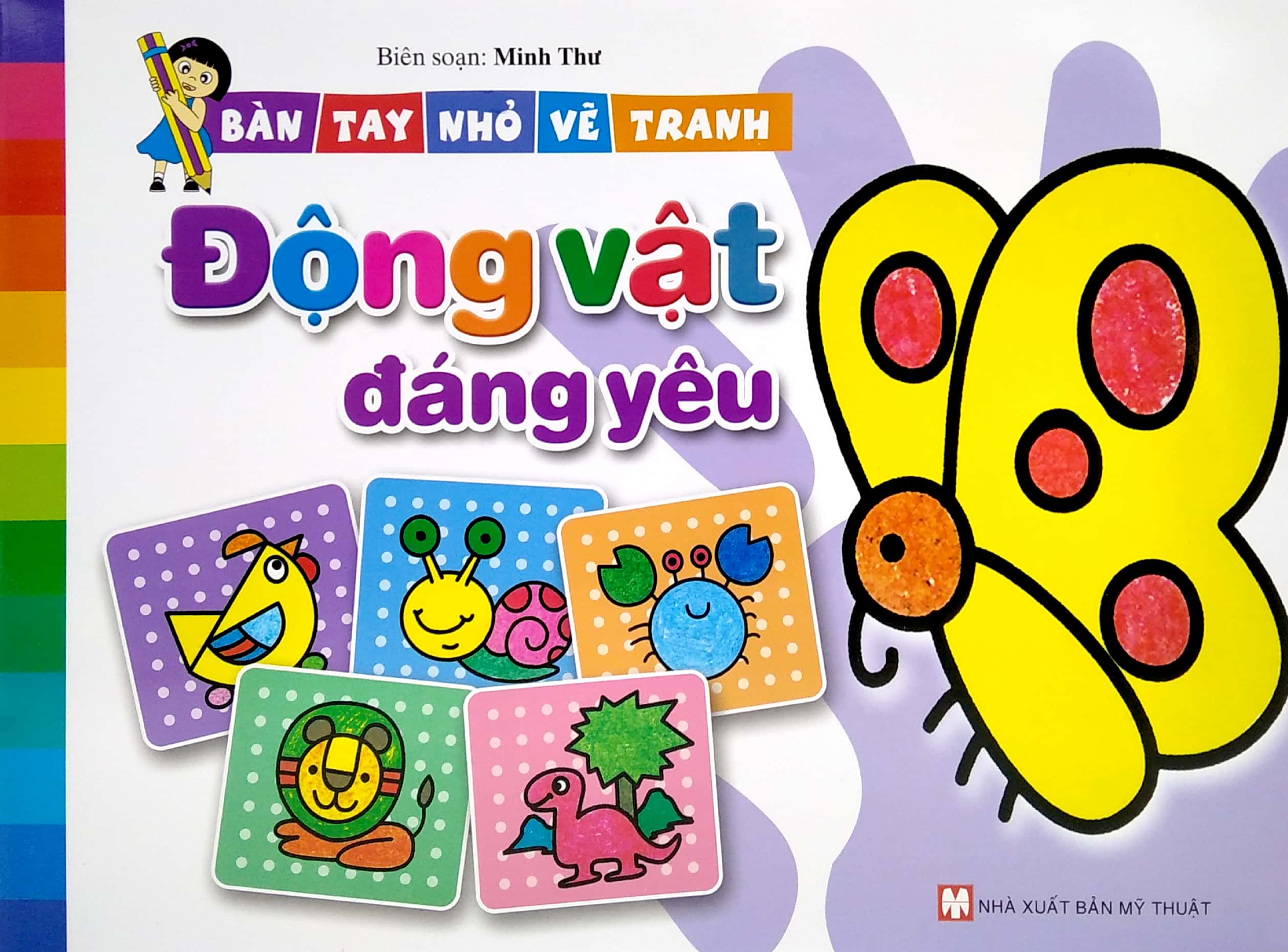 bàn tay nhỏ vẽ tranh - động vật đáng yêu - Ảnh 2