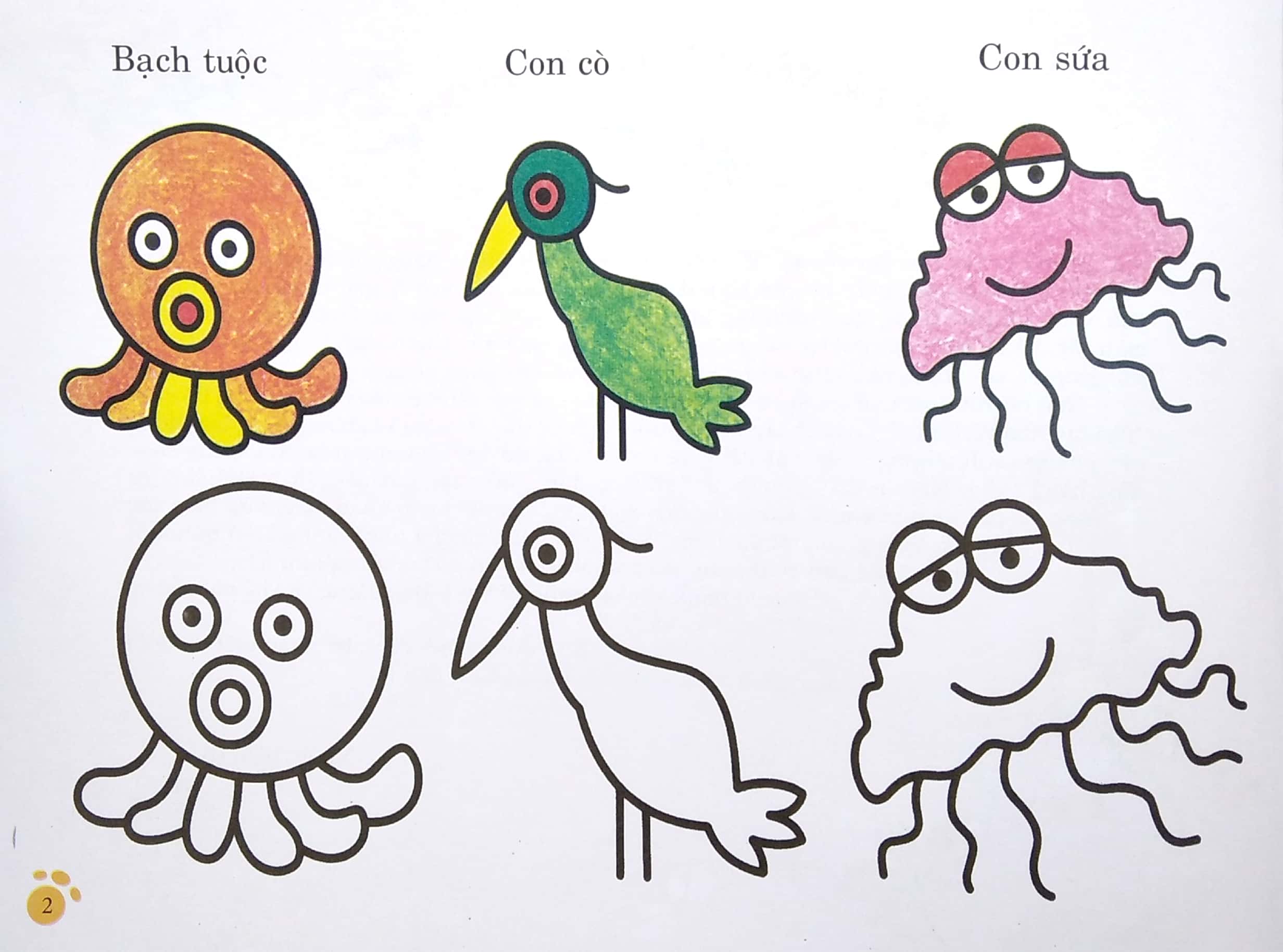 bàn tay nhỏ vẽ tranh - động vật đáng yêu - Ảnh 4