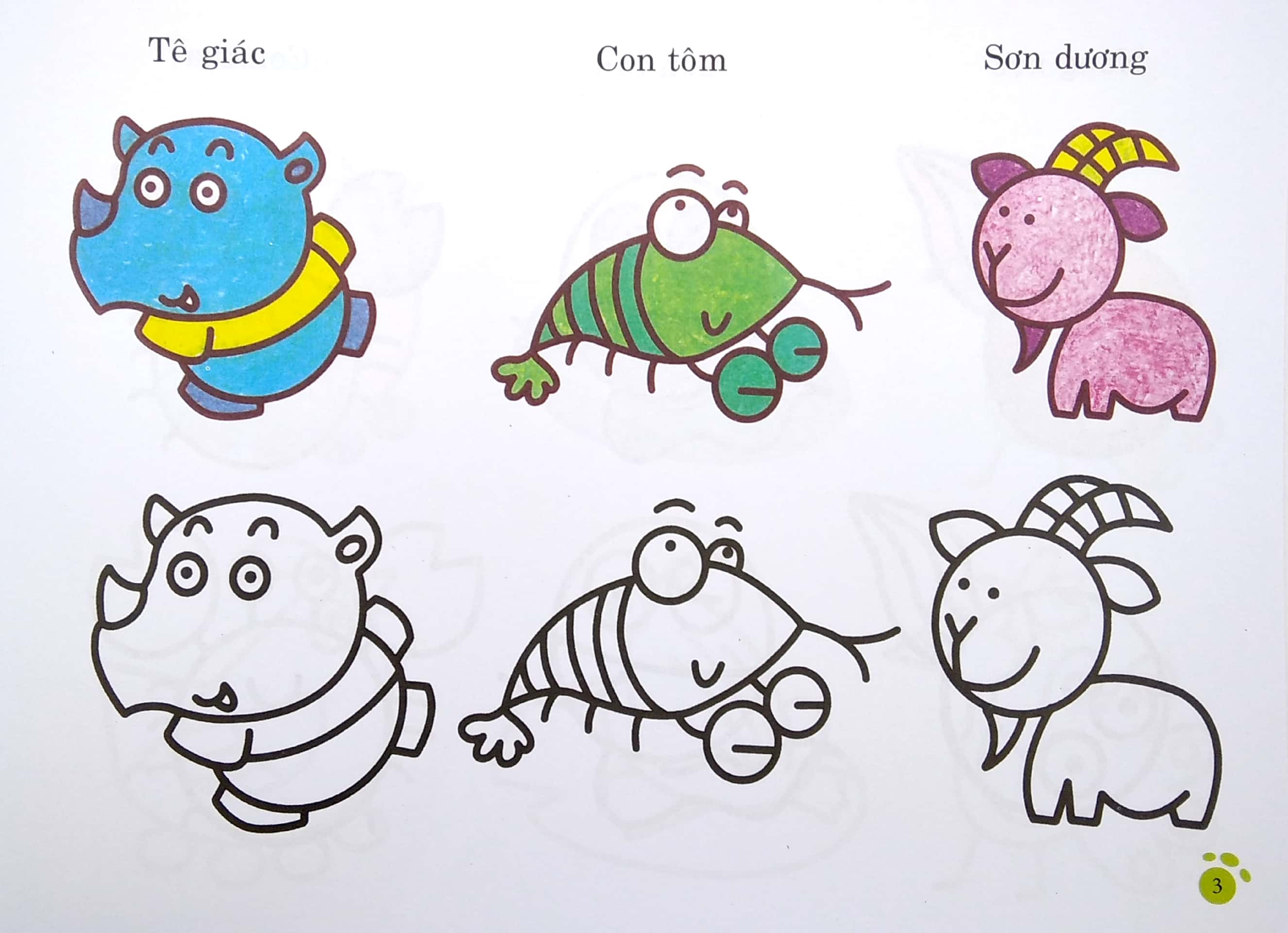 bàn tay nhỏ vẽ tranh - động vật đáng yêu - Ảnh 5