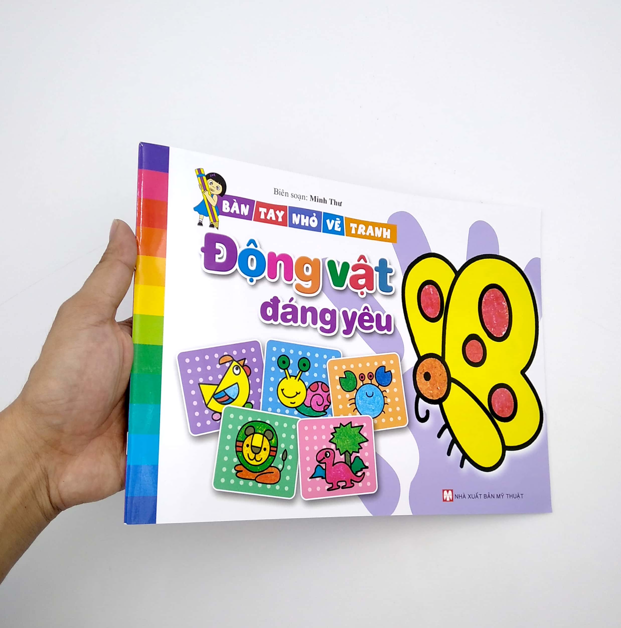 bàn tay nhỏ vẽ tranh - động vật đáng yêu - Ảnh 7