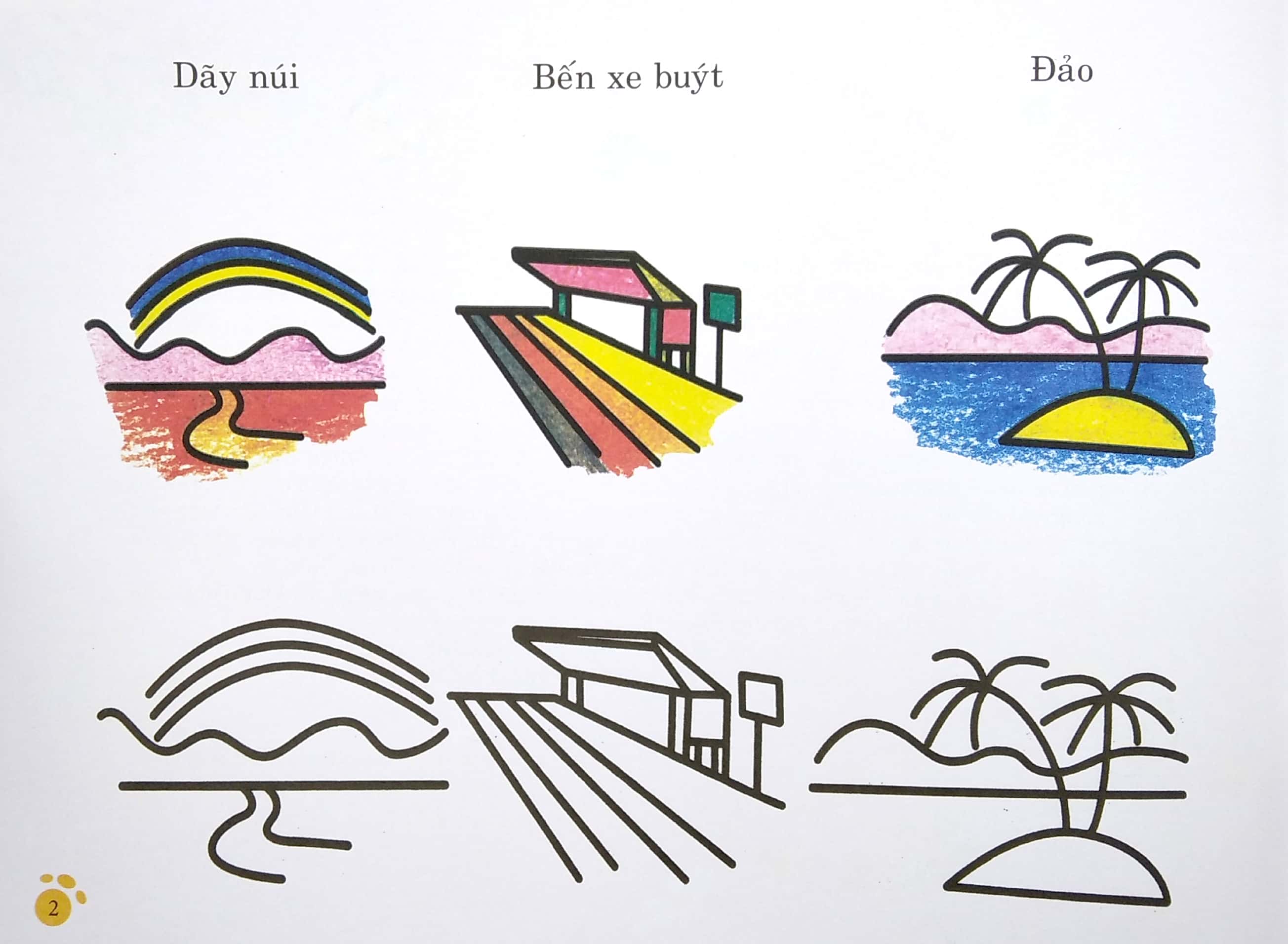 bàn tay nhỏ vẽ tranh - phong cảnh tươi đẹp - Ảnh 4