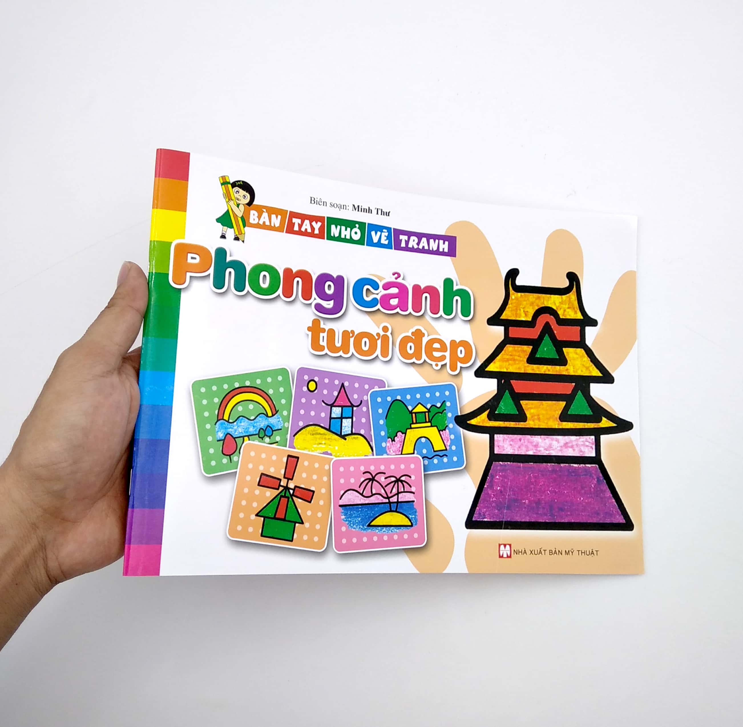 bàn tay nhỏ vẽ tranh - phong cảnh tươi đẹp - Ảnh 7