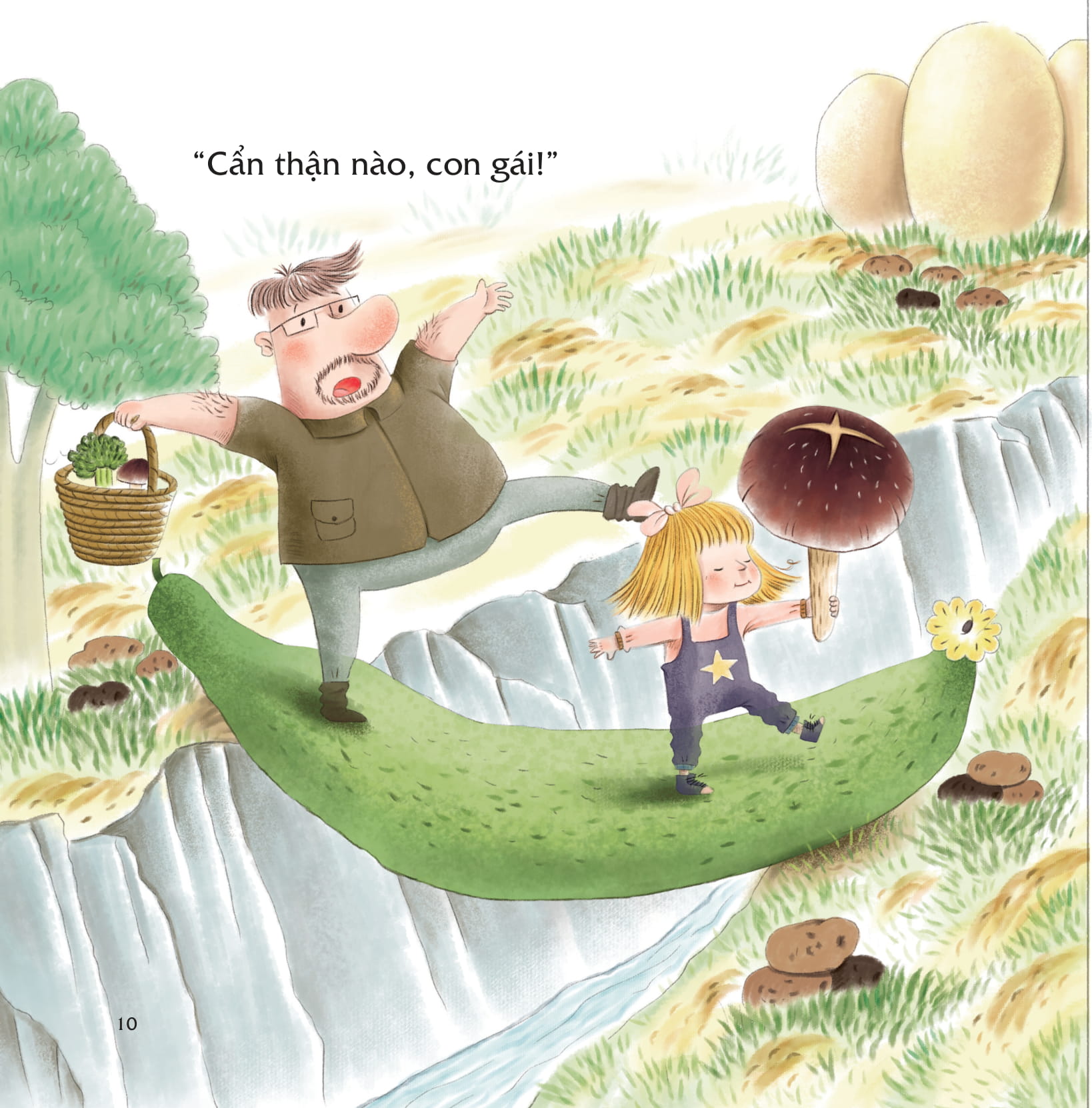 bạn thân của tớ là... bố - chỉ là rau thôi, nhưng cũng là thế giới bố cùng con khám phá - Ảnh 4