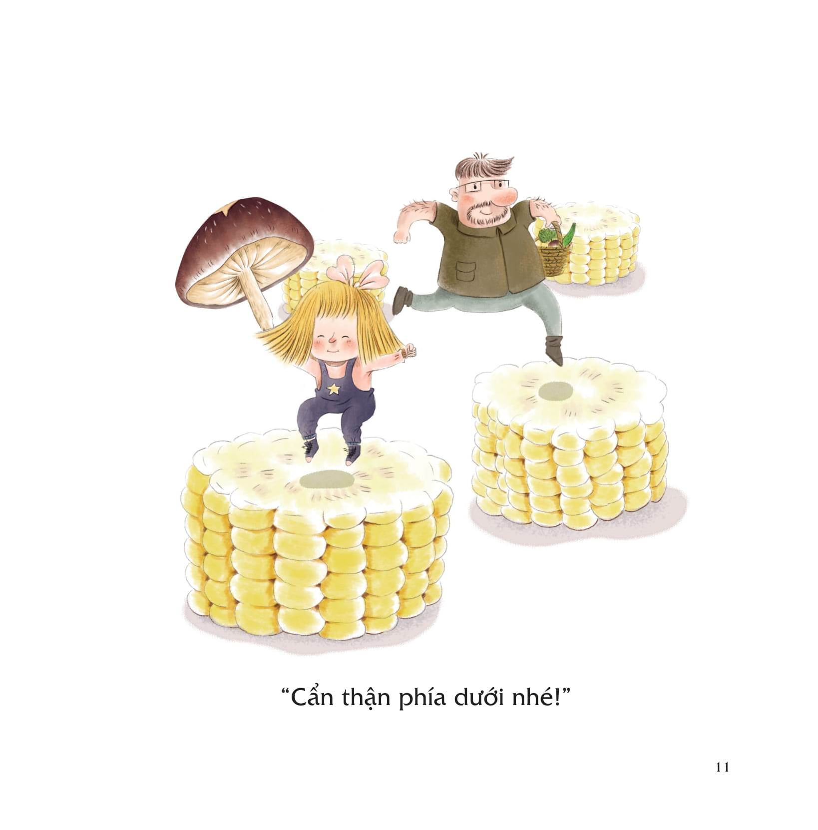 bạn thân của tớ là... bố - chỉ là rau thôi, nhưng cũng là thế giới bố cùng con khám phá - Ảnh 5