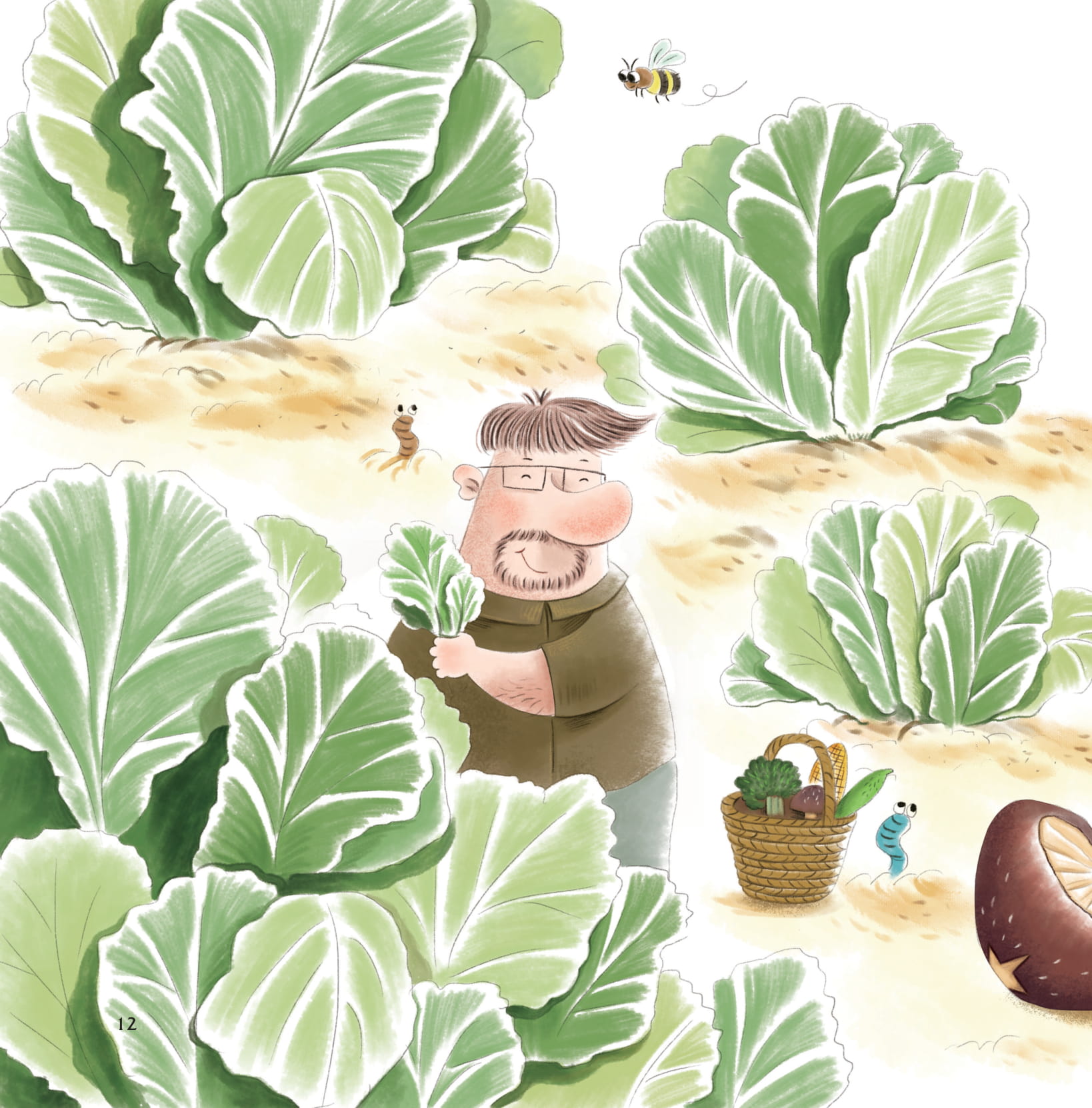 bạn thân của tớ là... bố - chỉ là rau thôi, nhưng cũng là thế giới bố cùng con khám phá - Ảnh 6