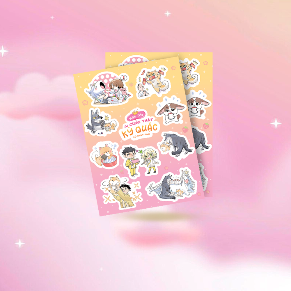 Bạn Tôi Ai Cũng Thật Kỳ Quặc - Tập 1 - Bản Đặc Biệt - Tặng Kèm Bookmark 2 Mặt + Standee 2 Mảnh + Sticker 10 Chi Tiết + Postcard Random 1 Trong 4 Mẫu - Ảnh 6