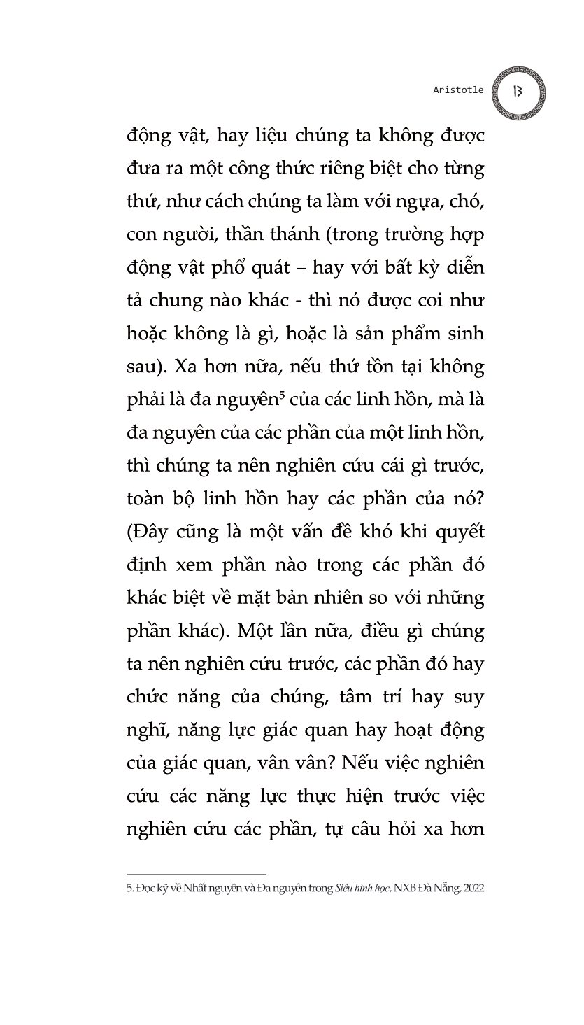Bàn Về Linh Hồn - Peri Psychēs - Tác Phẩm Triết Học Kinh Điển - Ảnh 11