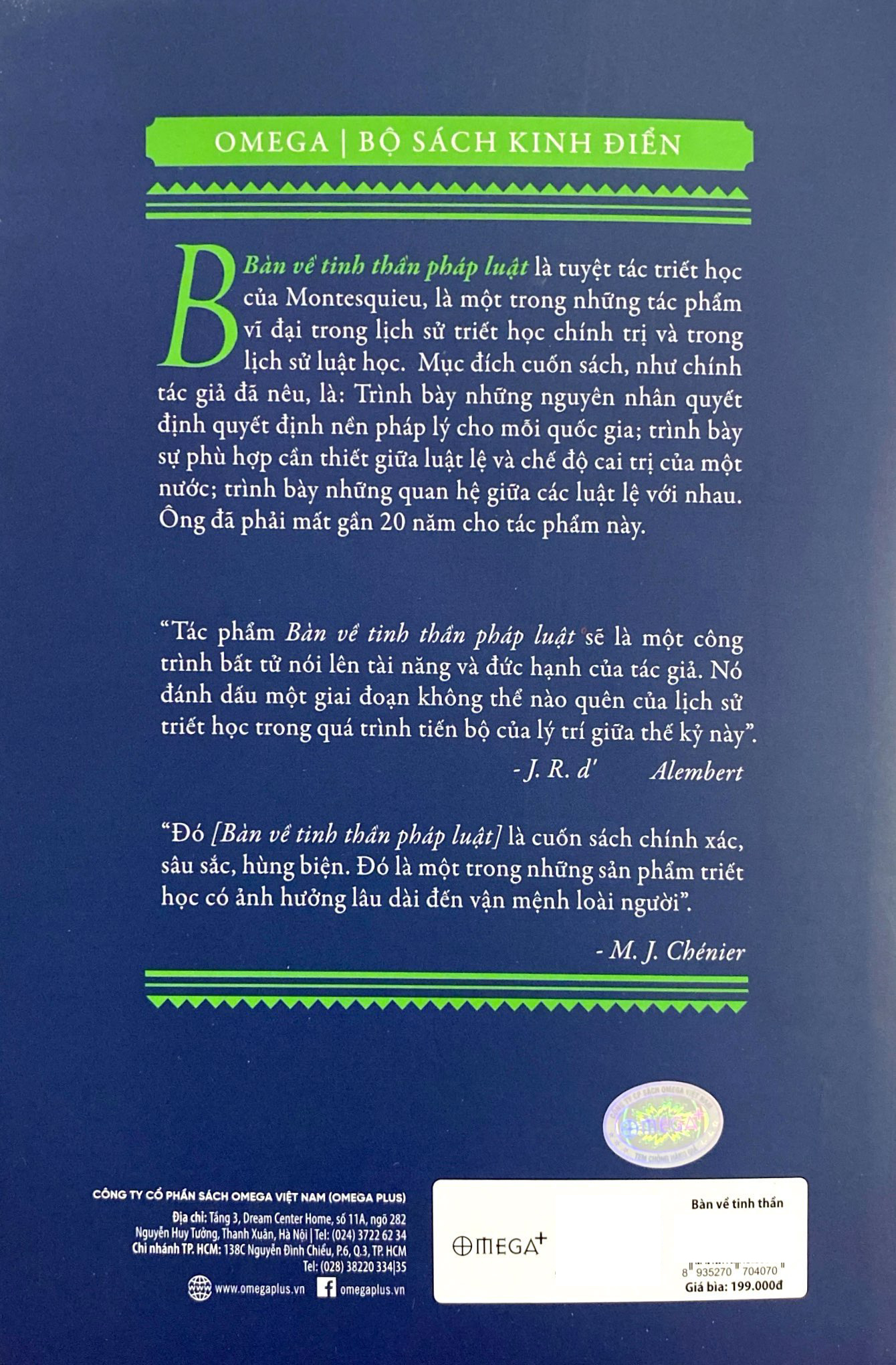 Bàn Về Tinh Thần Pháp Luật (Tái Bản 2023) - Ảnh 11