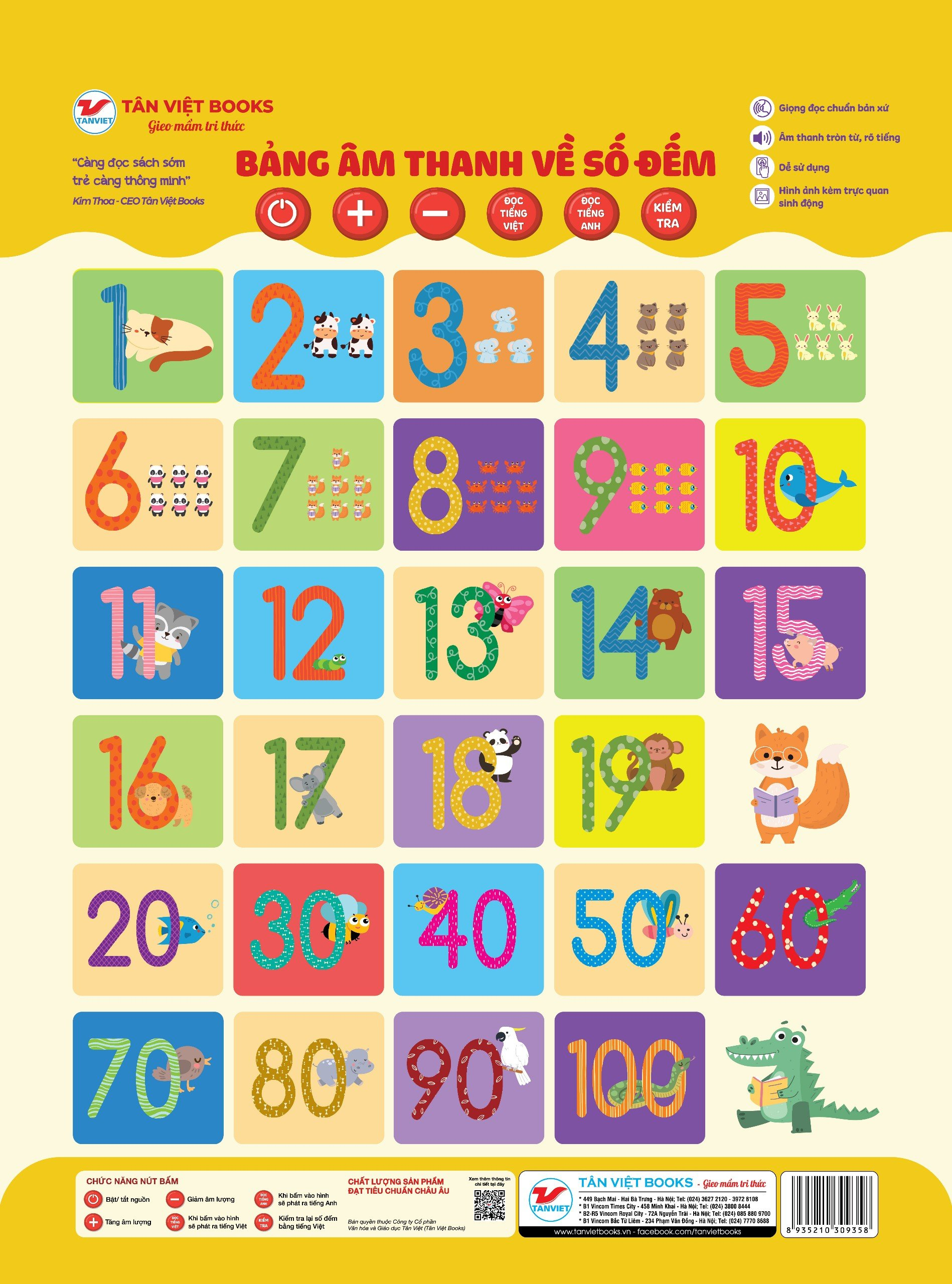 bảng âm thanh về số đếm - Ảnh 2