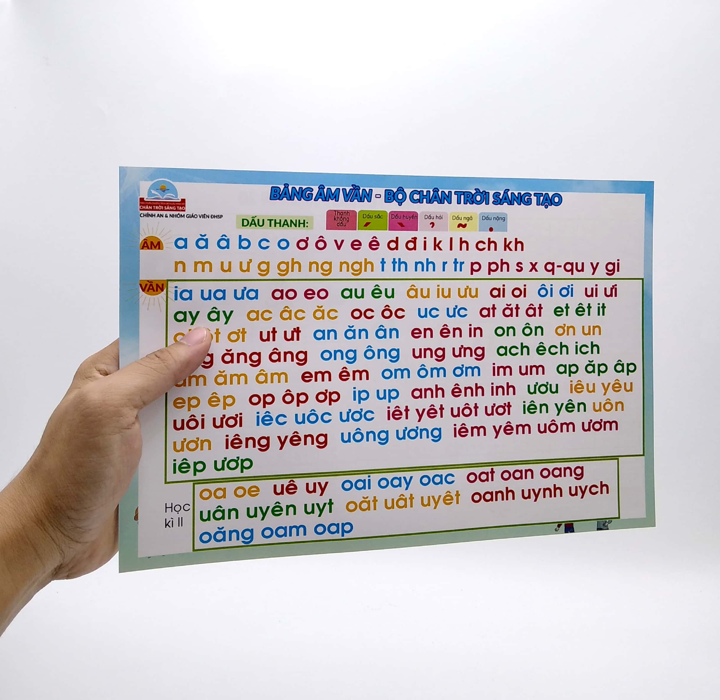 bảng âm vần - bộ chân trời sáng tạo - Ảnh 5