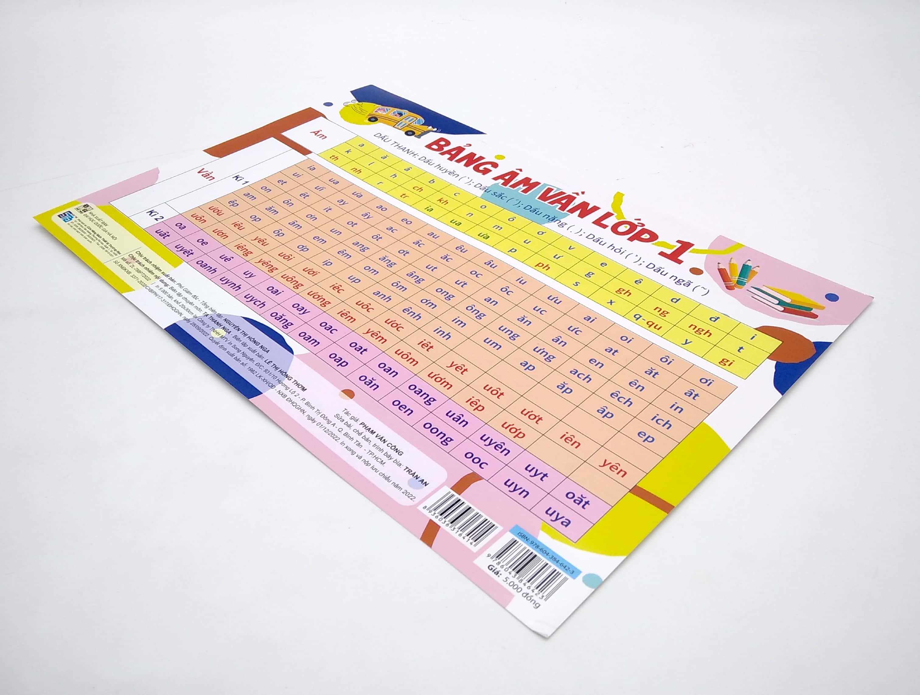 bảng âm vần lớp 1 - Ảnh 4