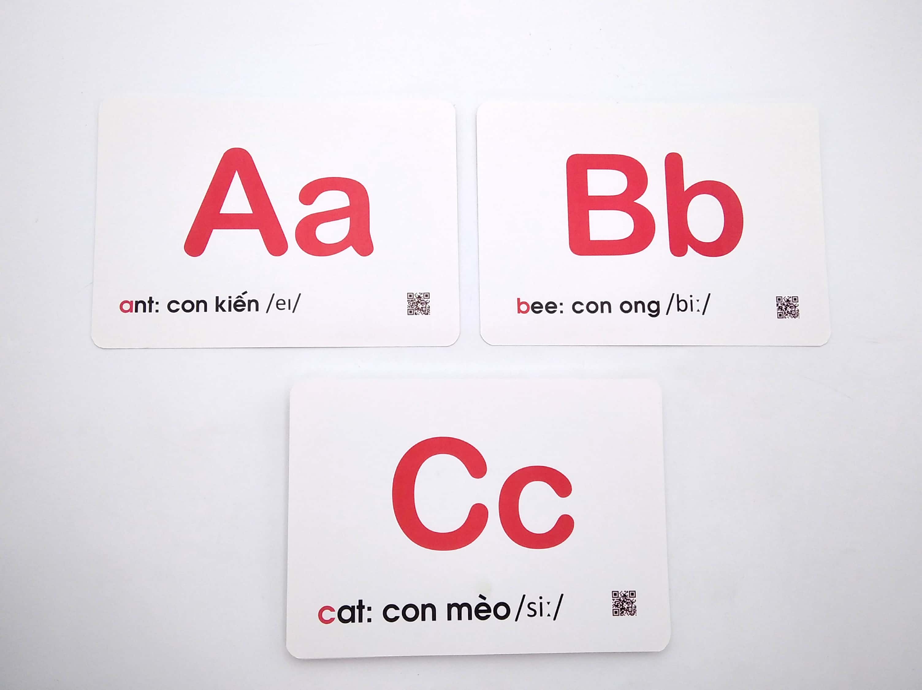 bảng chữ cái tiếng anh - giáo dục sớm thẻ thông minh chuẩn theo phương pháp giáo dục của glenn doman - Ảnh 4