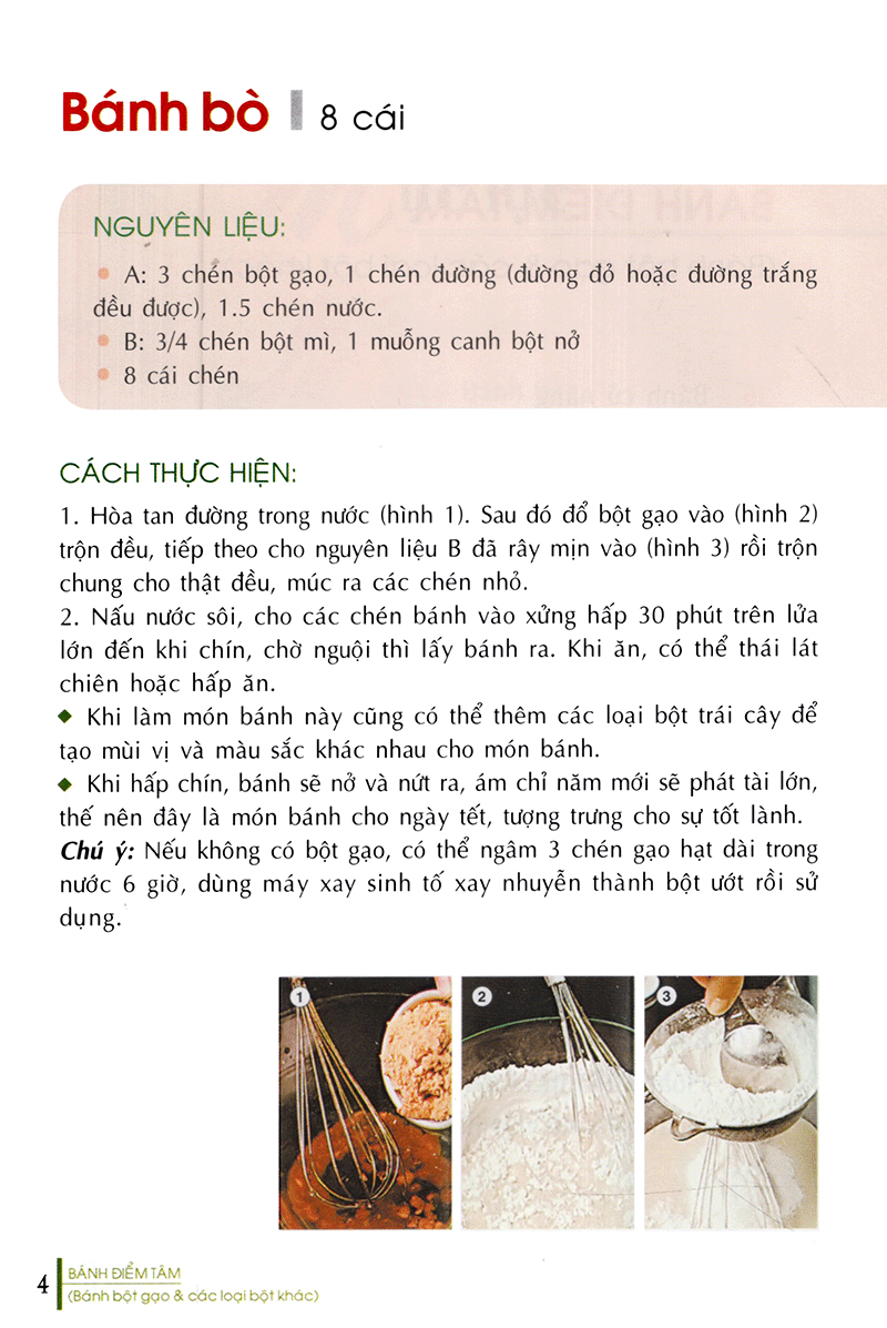 bánh điểm tâm (bánh bột gạo & các loại bột khác) - Ảnh 5