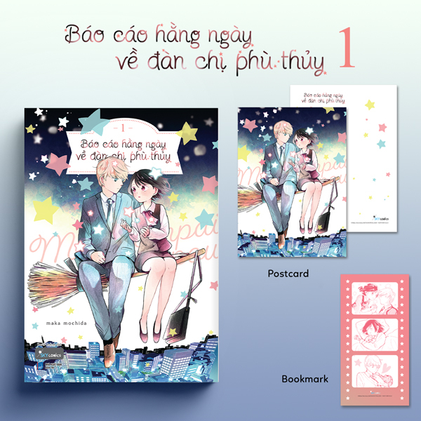 Bộ Báo Cáo Hằng Ngày Về Đàn Chị Phù Thủy - Tập 1 - Tặng Kèm Bookmark Bồi Cứng + Postcard 2 Mặt