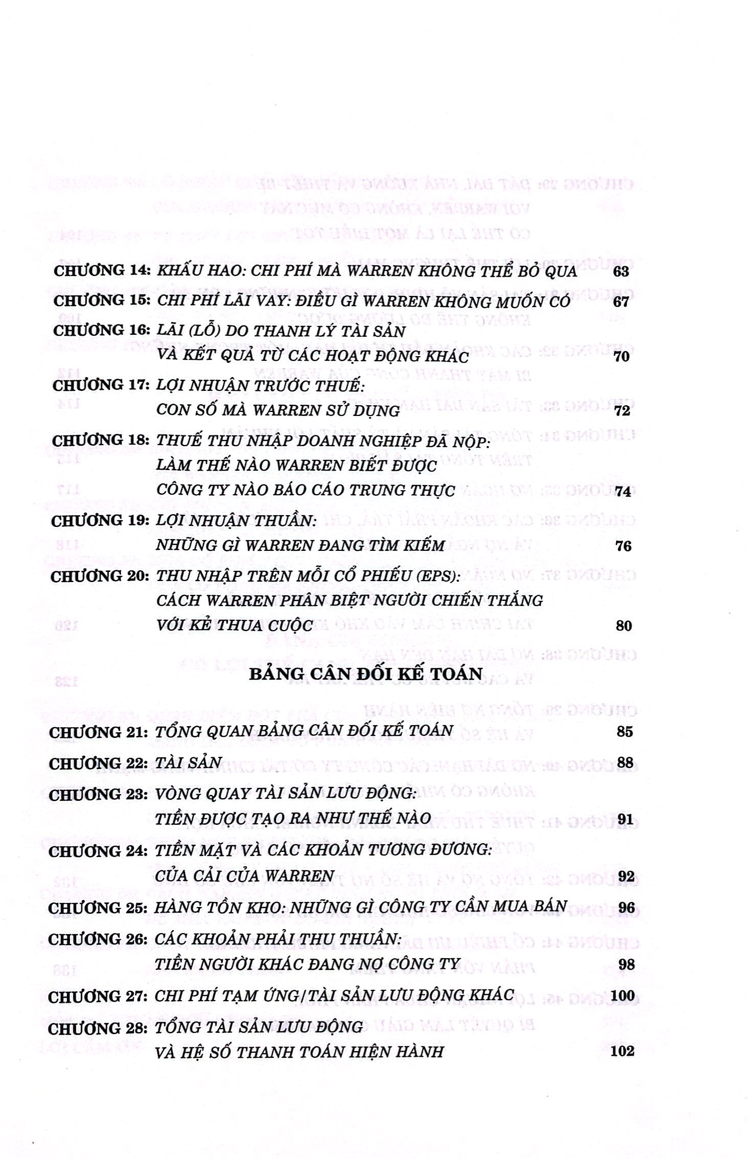 báo cáo tài chính dưới góc nhìn của warren buffett (tái bản 2023) - Ảnh 8