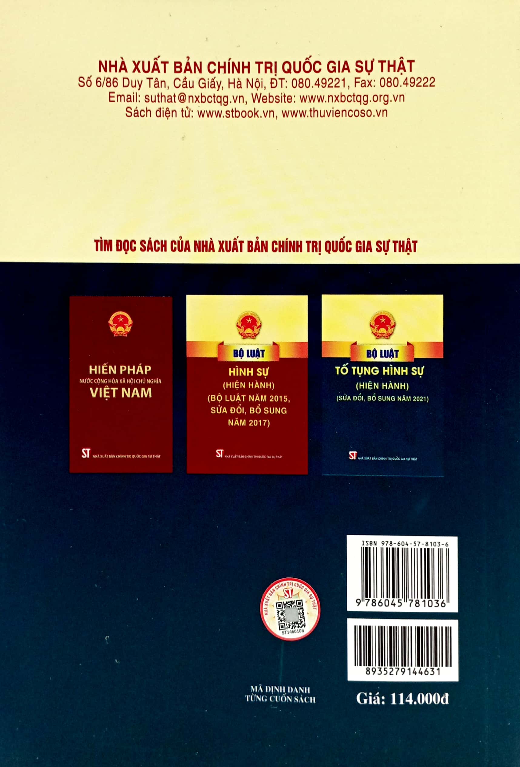bảo đảm quyền con người trong thi hành án phạt tù tại việt nam (sách chuyên khảo) - Ảnh 6