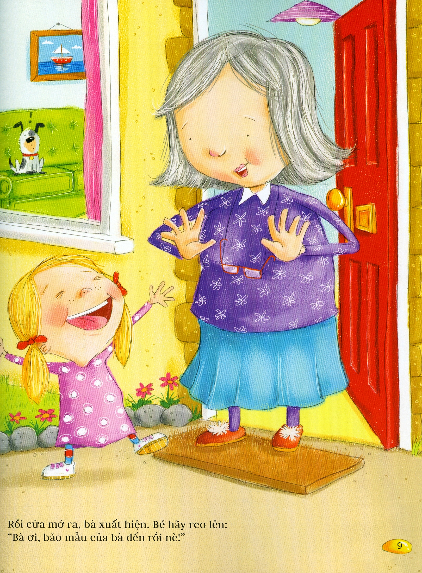 bảo mẫu nhí chăm bà - Ảnh 4