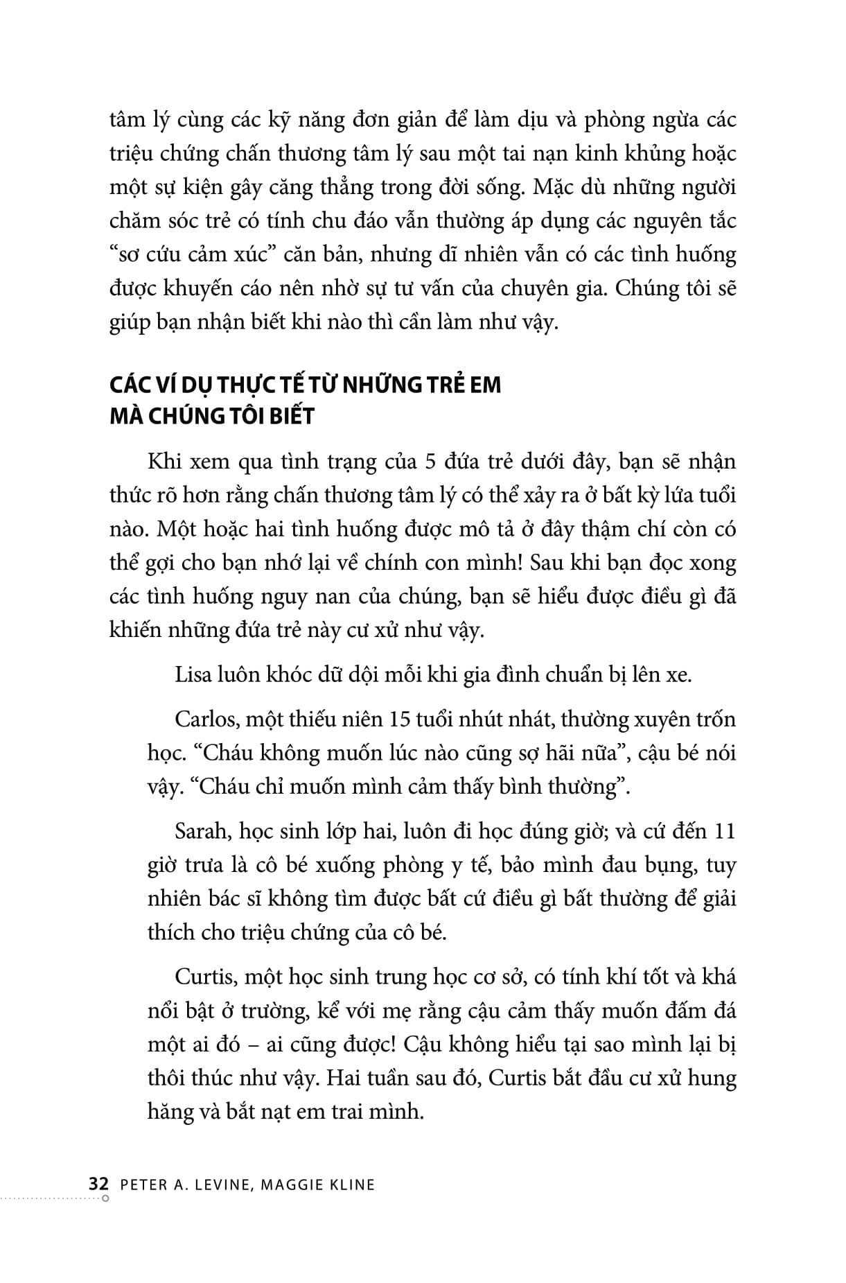 bảo vệ trẻ trước chấn thương tâm lý - Ảnh 14