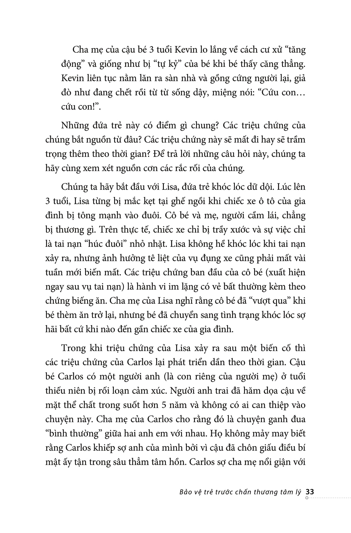 bảo vệ trẻ trước chấn thương tâm lý - Ảnh 15