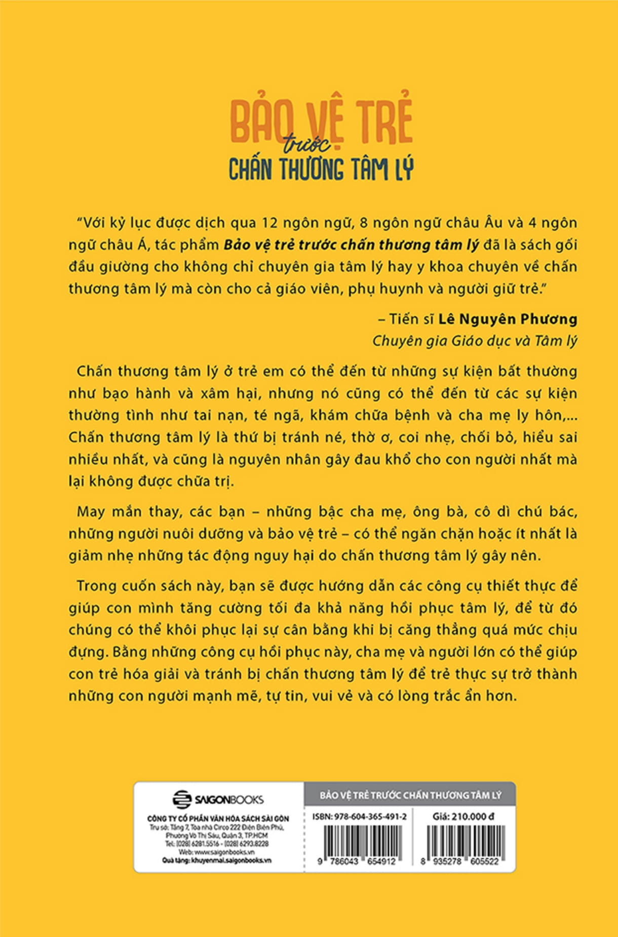 bảo vệ trẻ trước chấn thương tâm lý - Ảnh 18