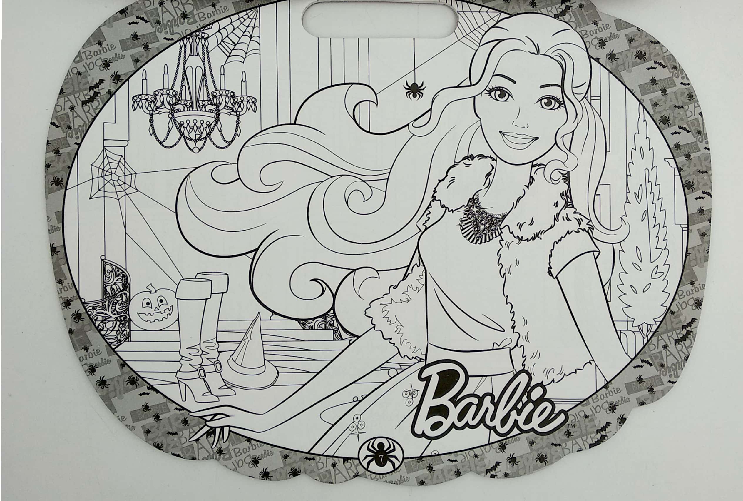 barbie lễ halloween lấp lánh - tô màu theo các ngày lễ - Ảnh 9