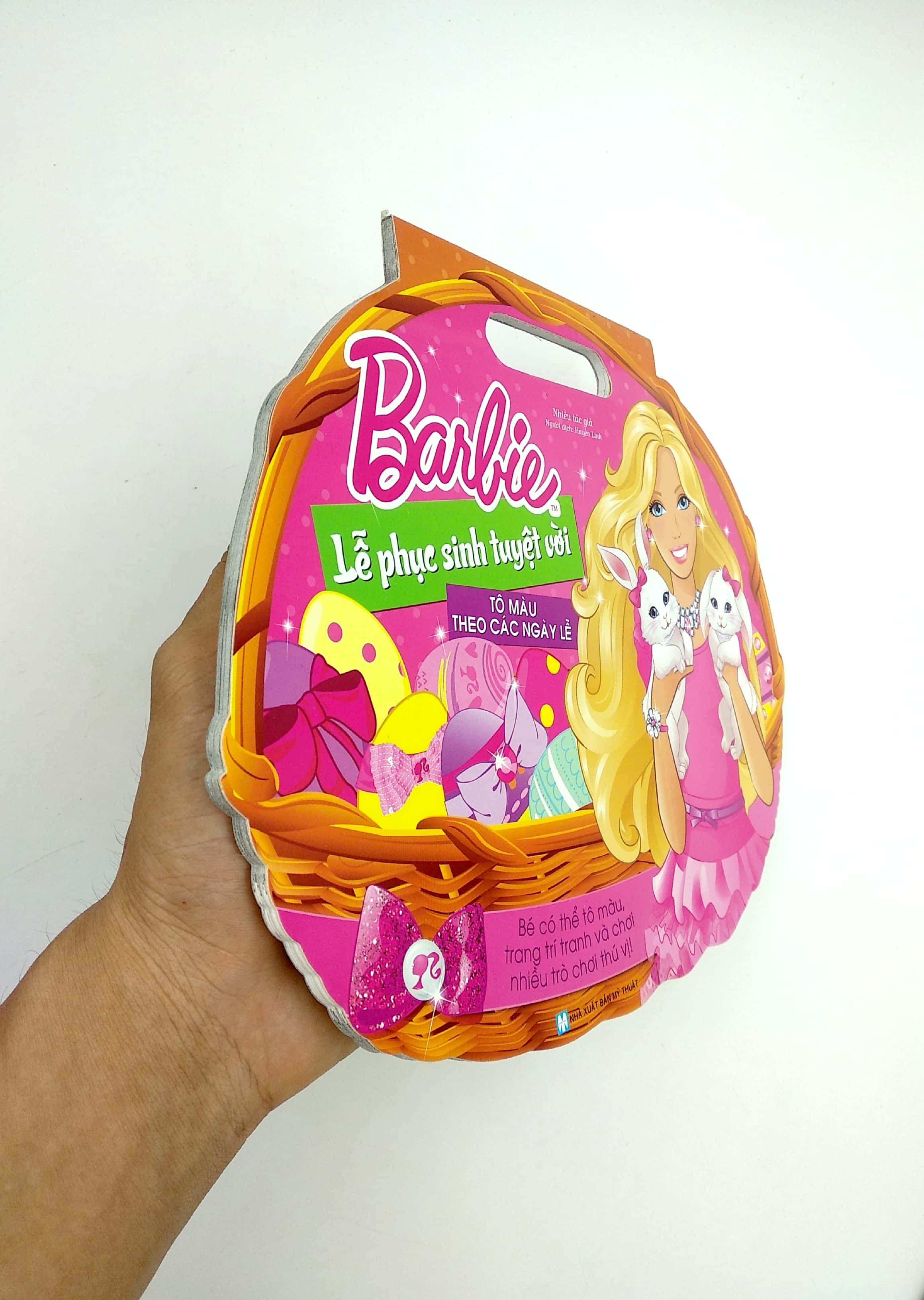 barbie lễ phục sinh tuyệt vời - tô màu theo các ngày lễ - Ảnh 11