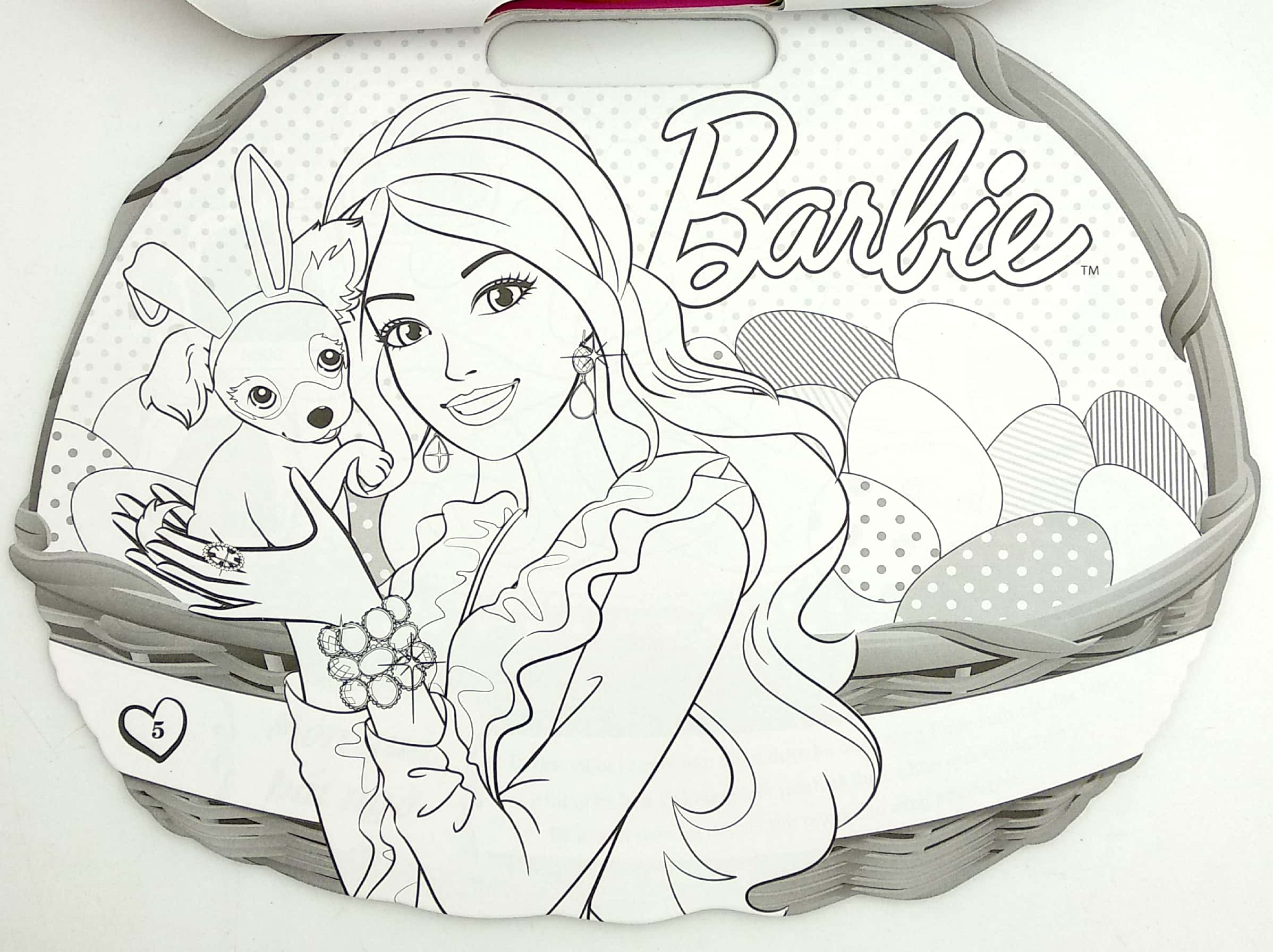 barbie lễ phục sinh tuyệt vời - tô màu theo các ngày lễ - Ảnh 7